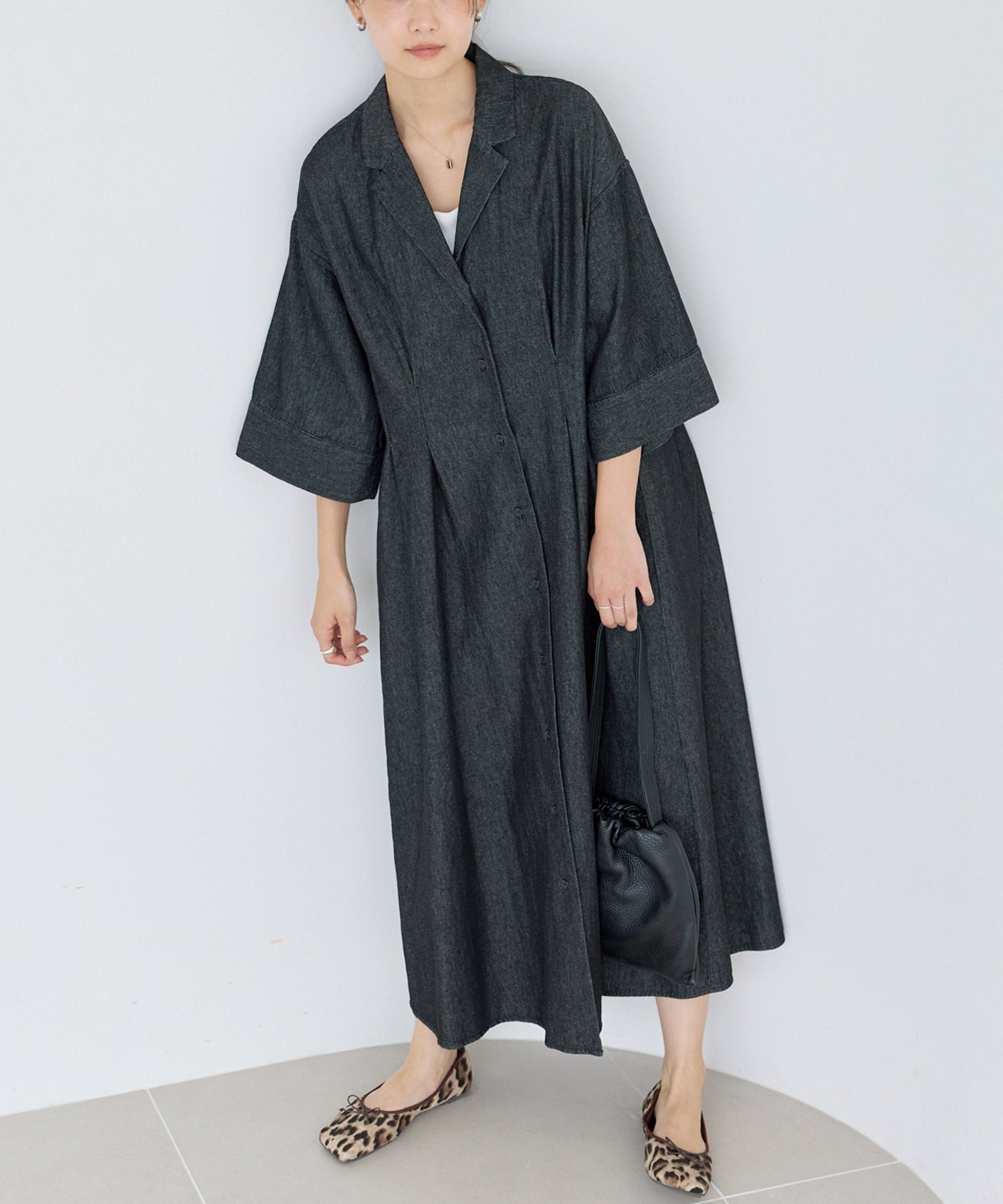ブラック model:160cm 着用サイズ:M