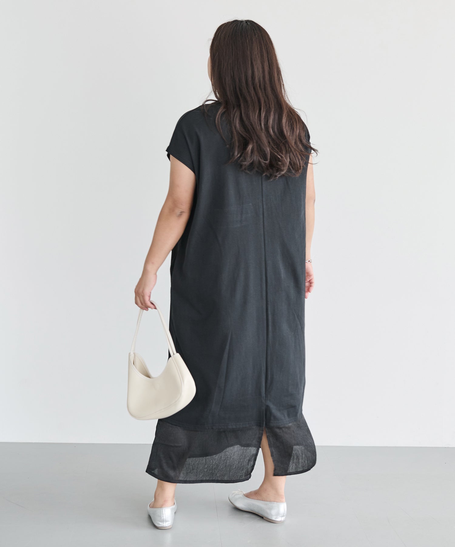 ブラック model:161cm 着用サイズ:3L