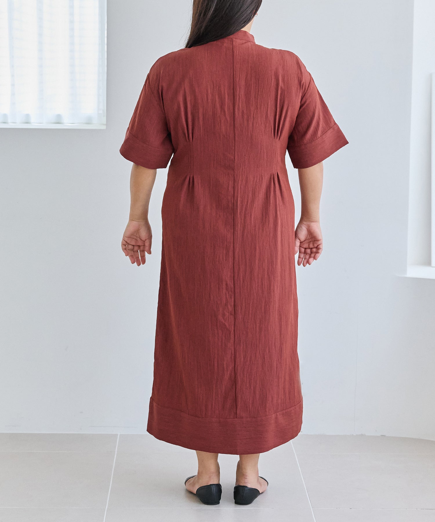バック オレンジ model:161cm 着用サイズ:3L