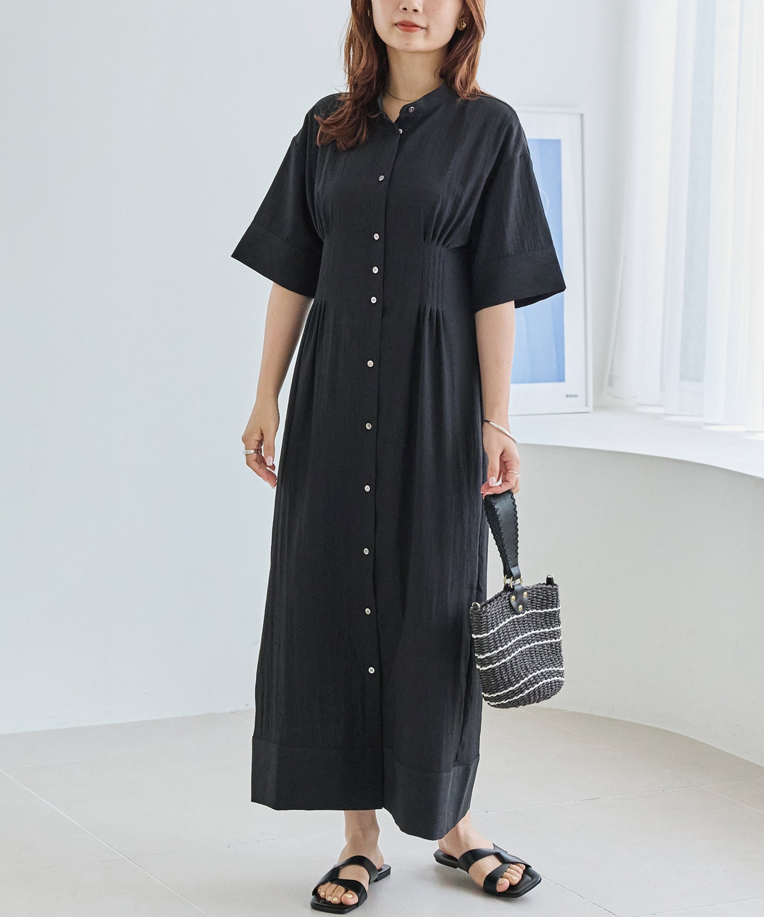ブラック model:156cm 着用サイズ:M