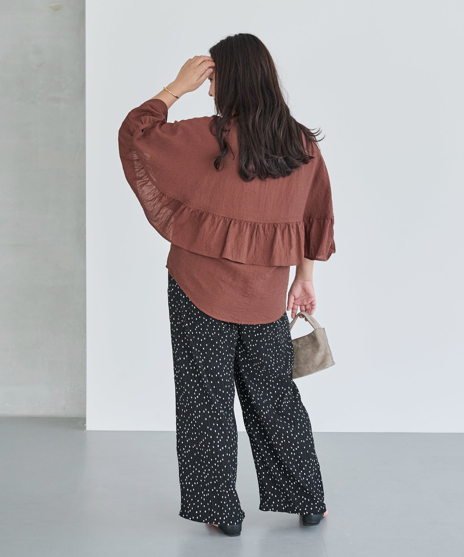 ブラック model:161cm 着用サイズ:3L