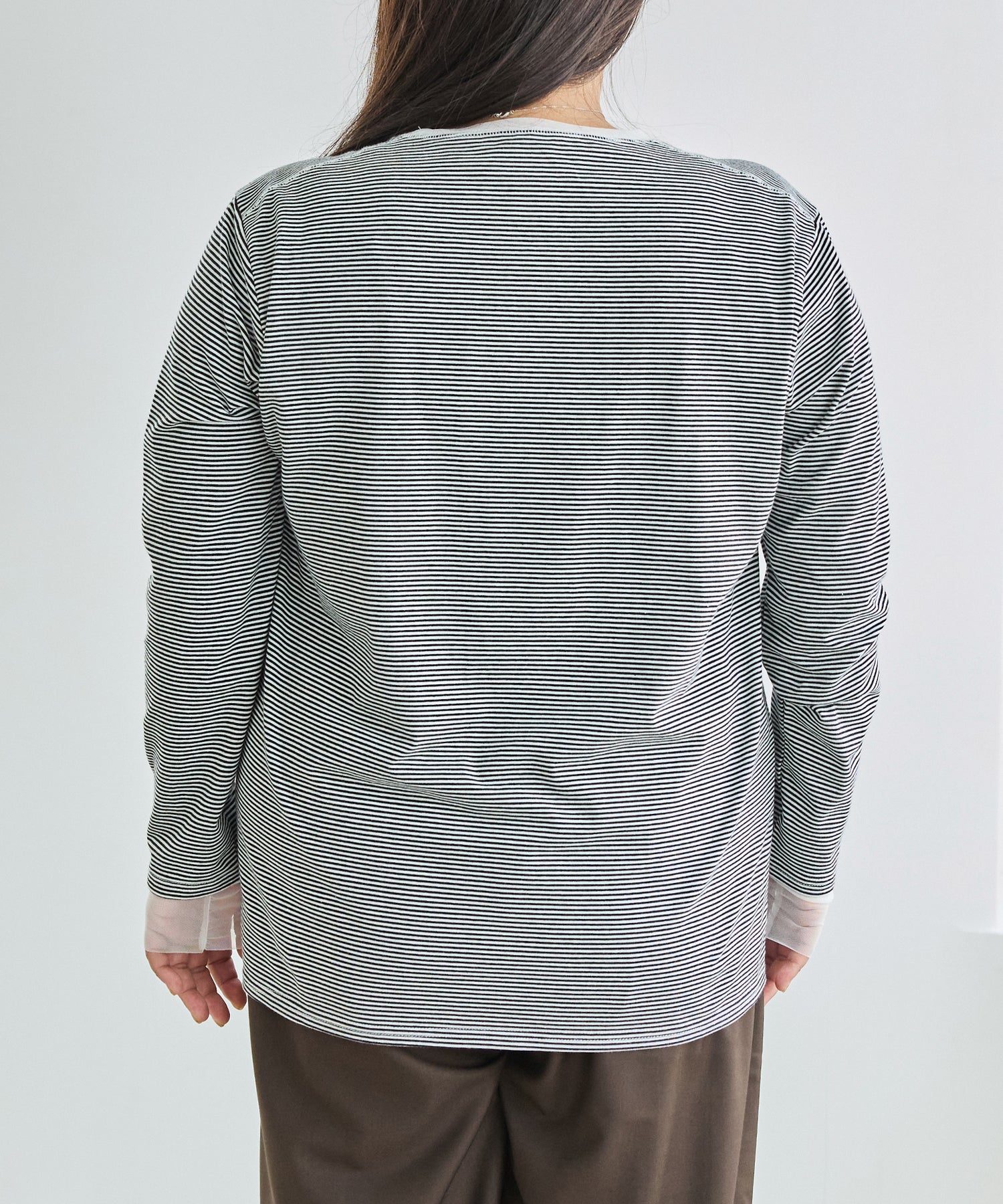 バック model:161cm 着用サイズ:3L