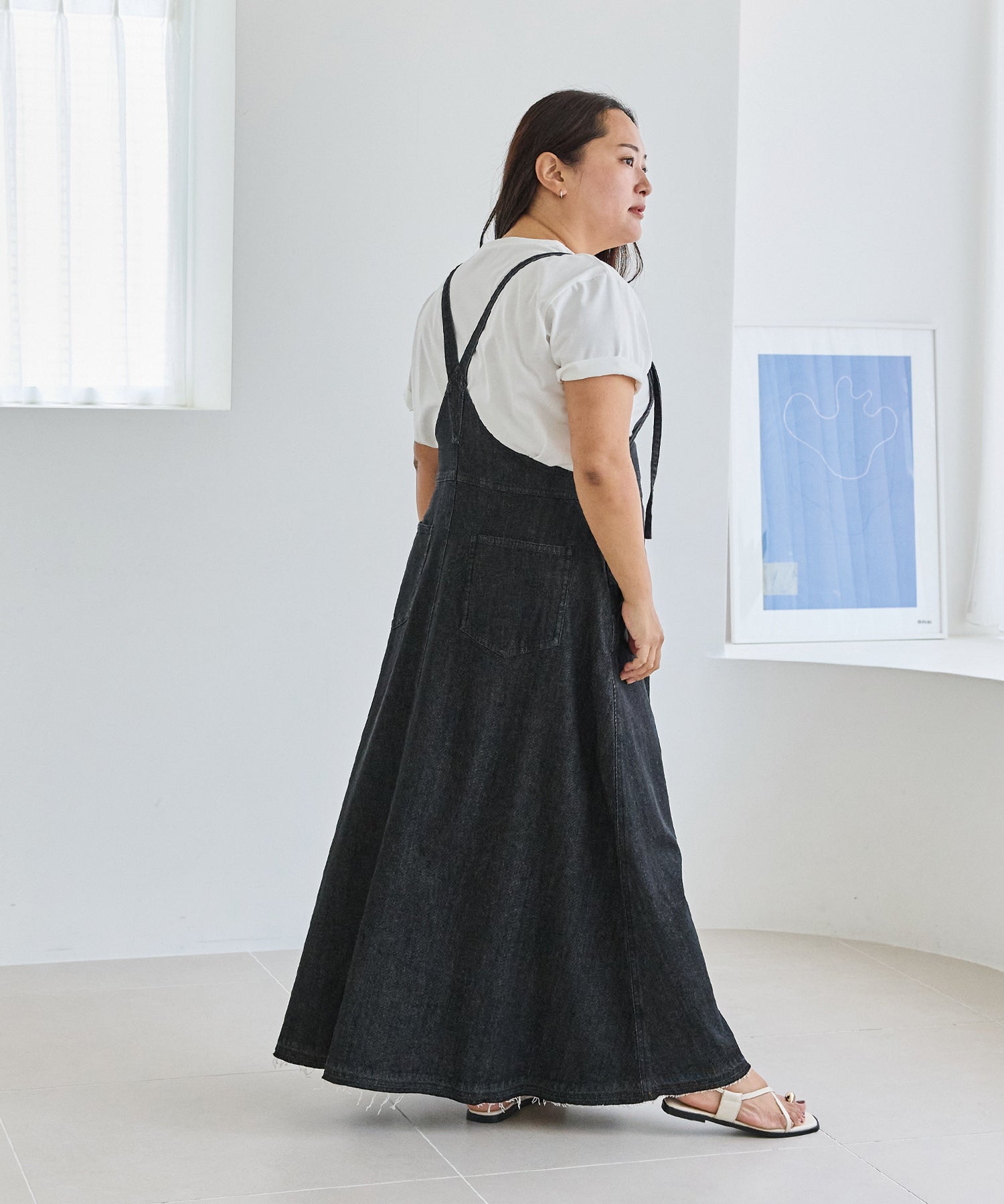 ブラック model:161cm 着用サイズ:3L