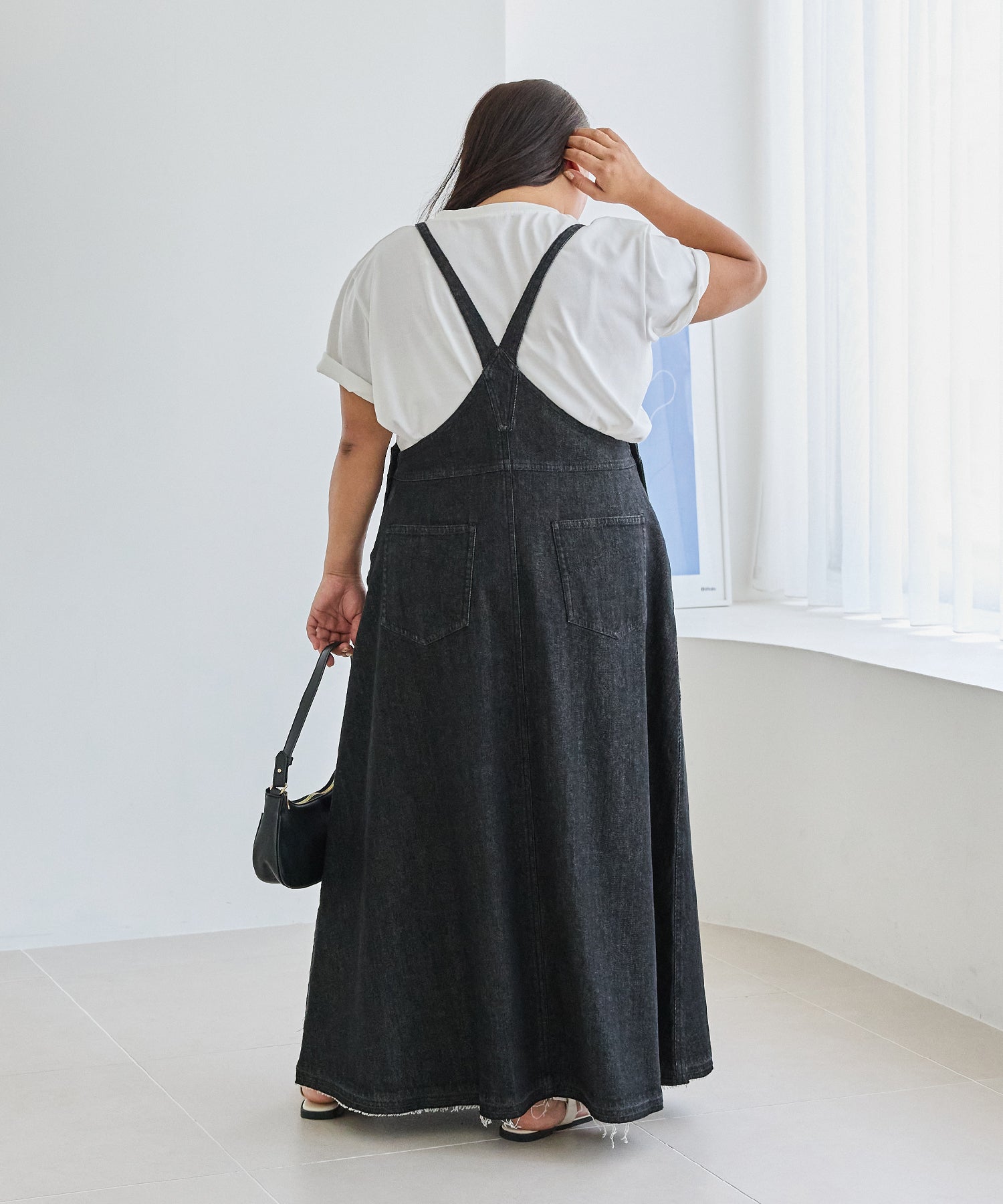 ブラック model:161cm 着用サイズ:3L