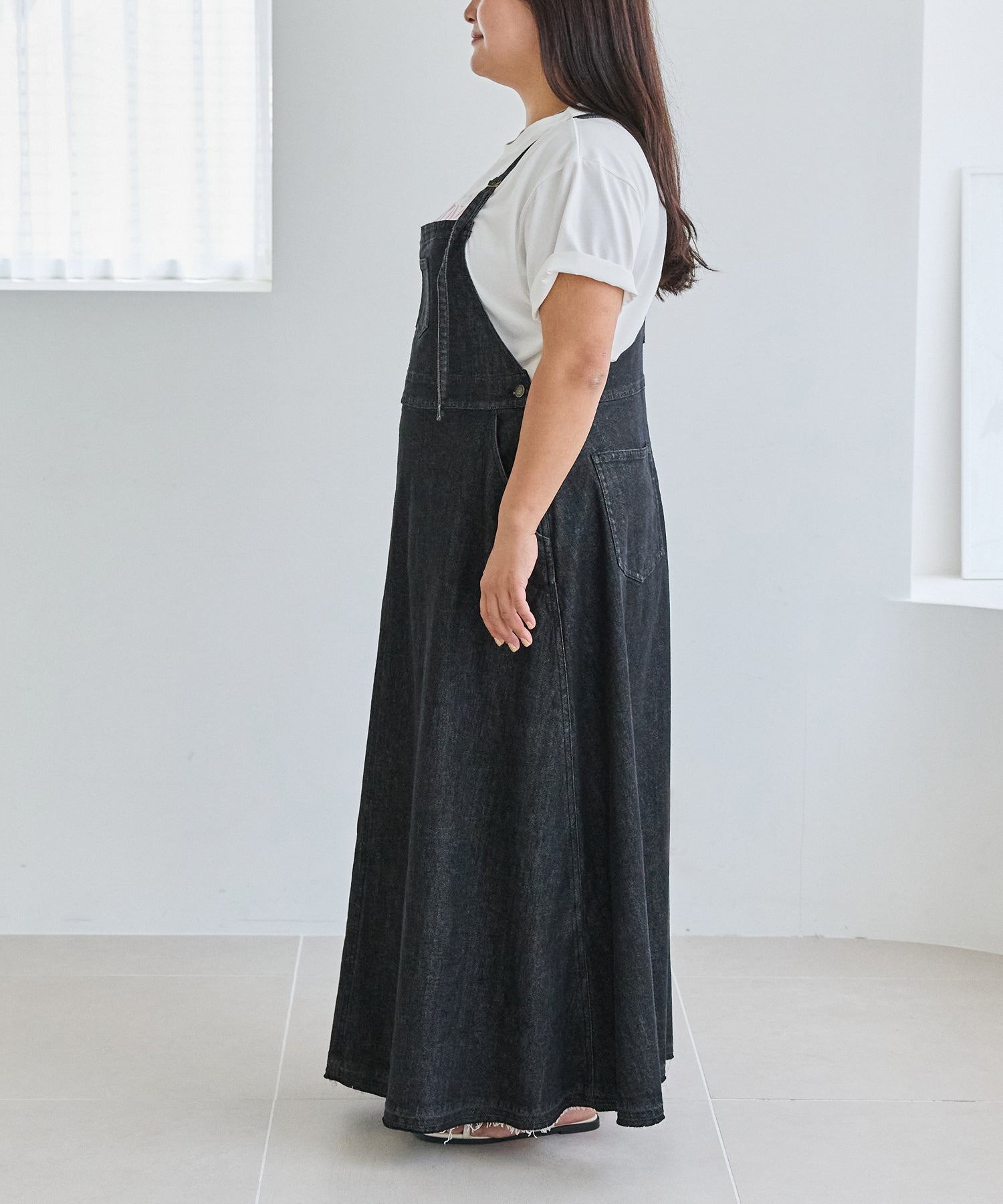 サイド ブラック model:161cm 着用サイズ:3L