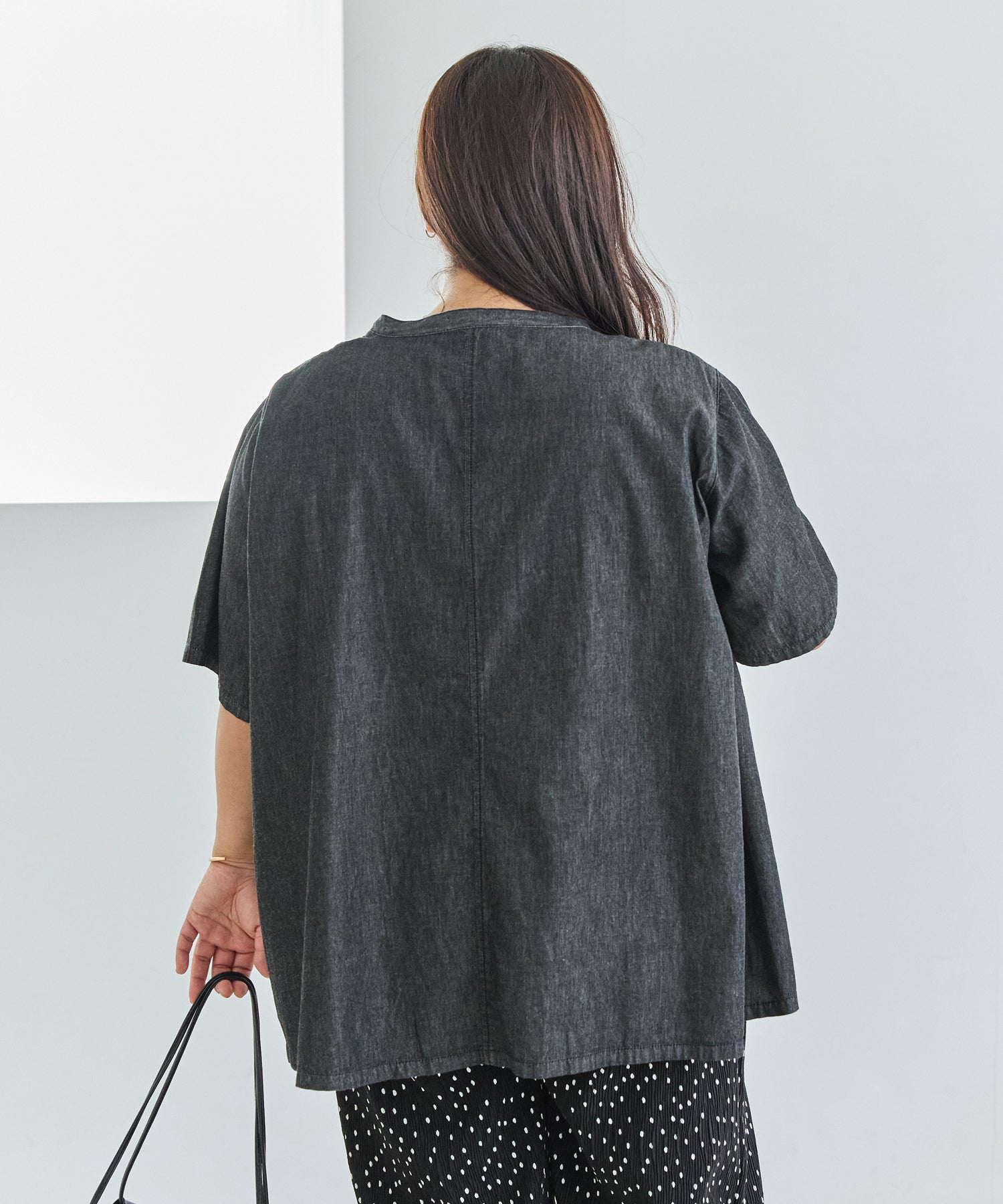 ブラック model:161cm 着用サイズ:3L