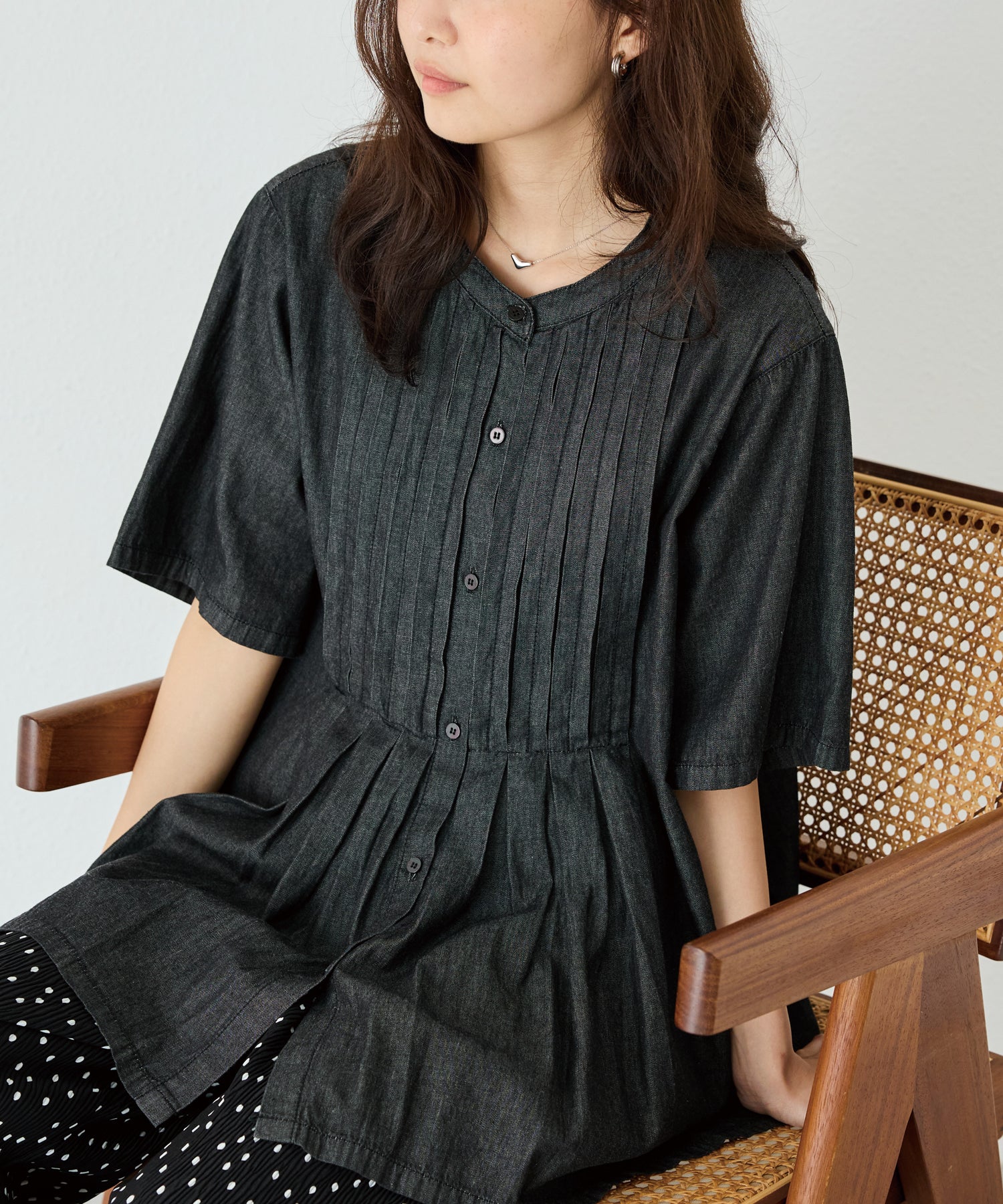 ブラック model:160cm 着用サイズ:M