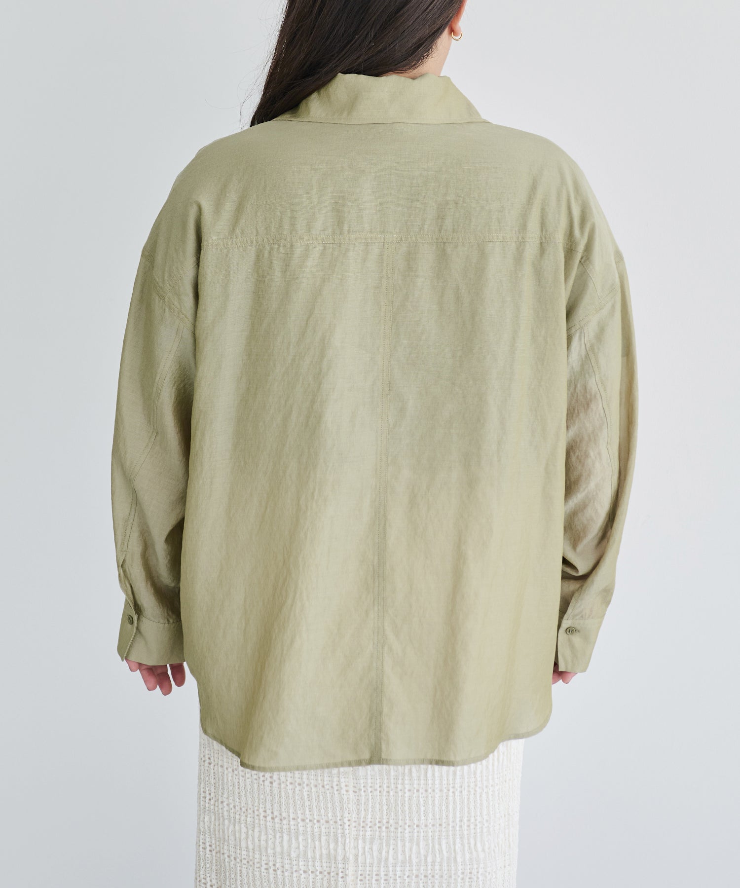 バック カーキ model:161cm 着用サイズ:3L