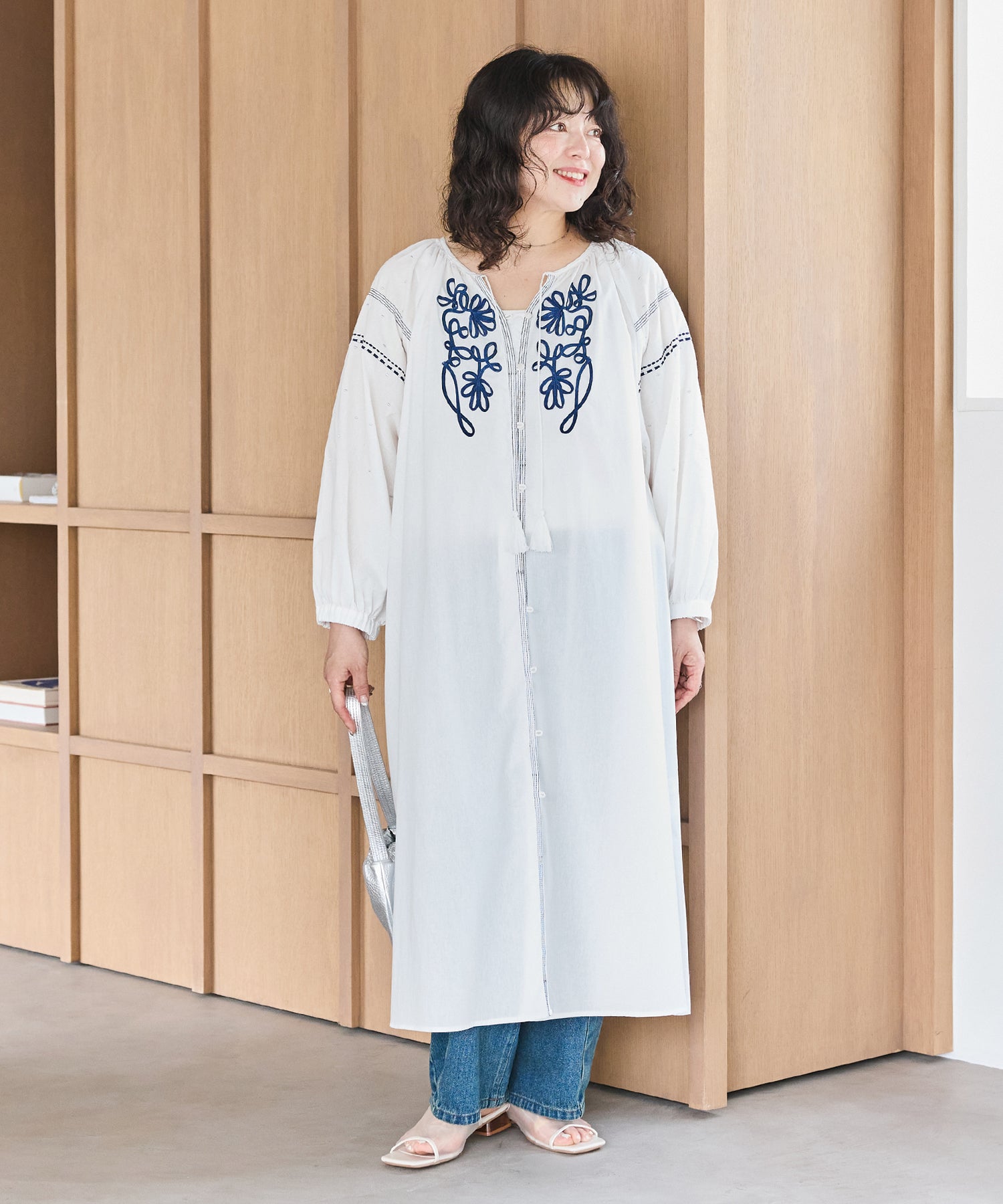 オフホワイト model:163cm 着用サイズ:3L