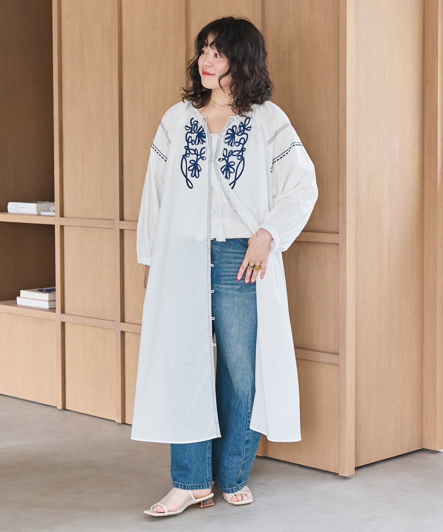 オフホワイト model:163cm 着用サイズ:3L