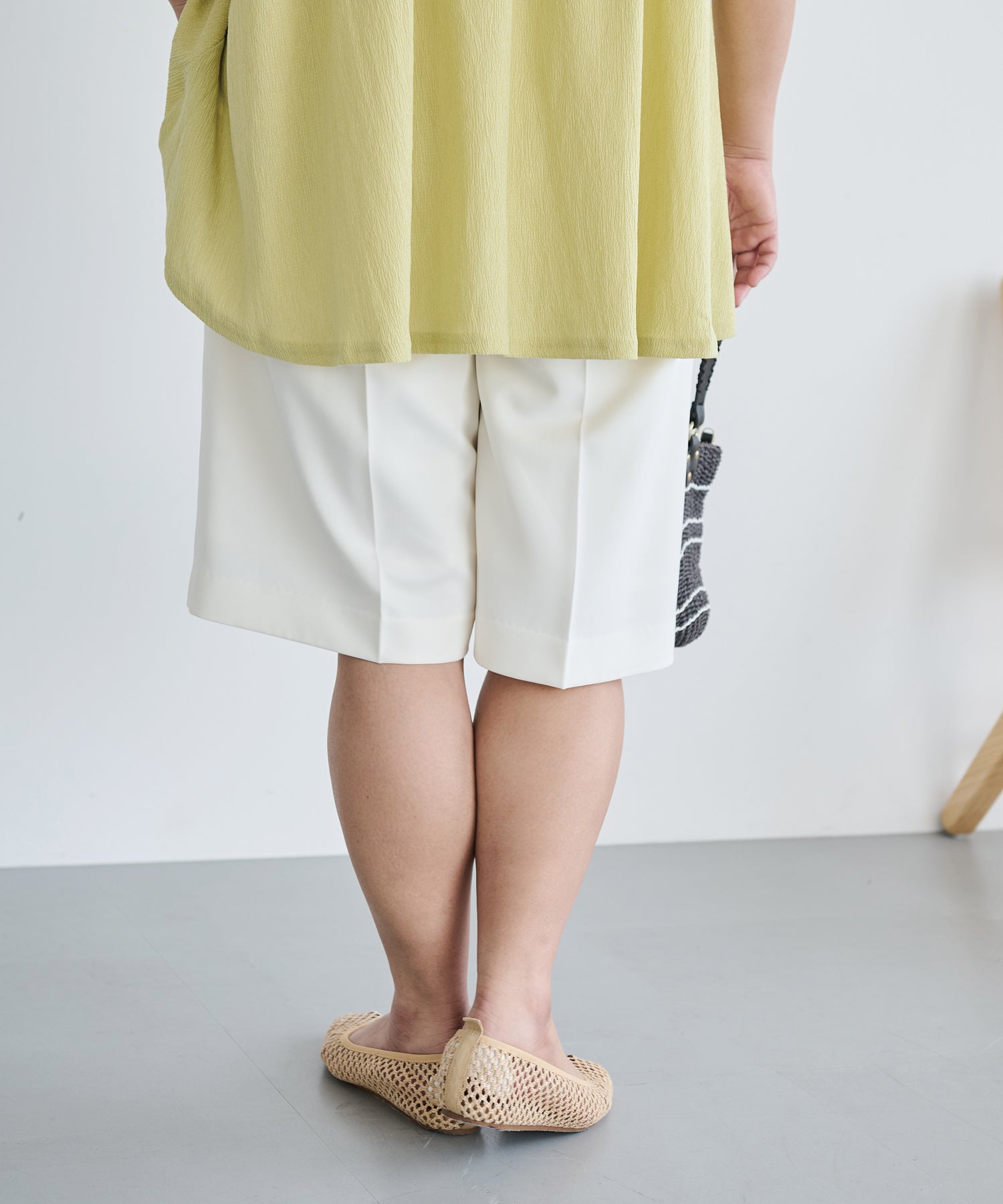 オフホワイト model:161cm 着用サイズ:3L