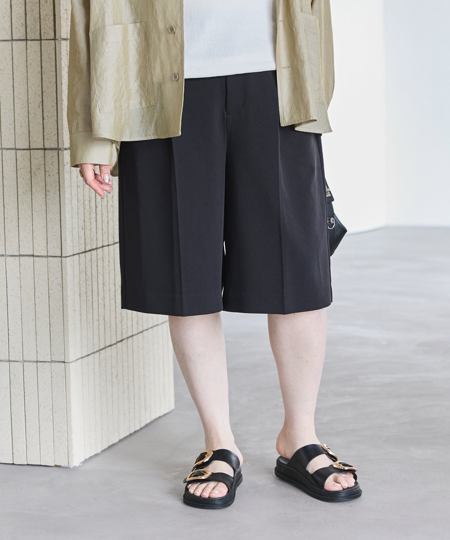 ブラック model:163cm 着用サイズ:3L