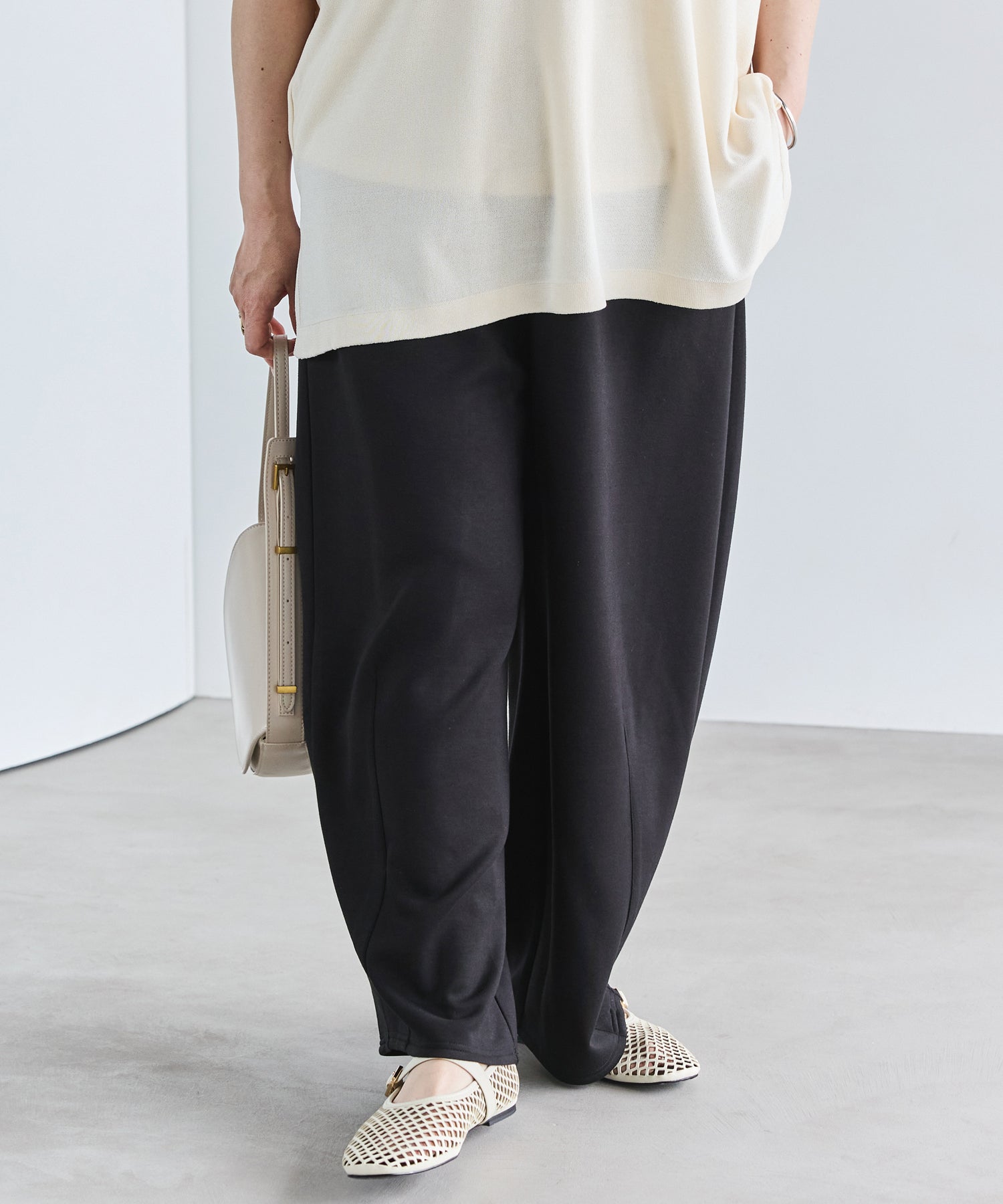 ブラック model:163cm 着用サイズ:3L