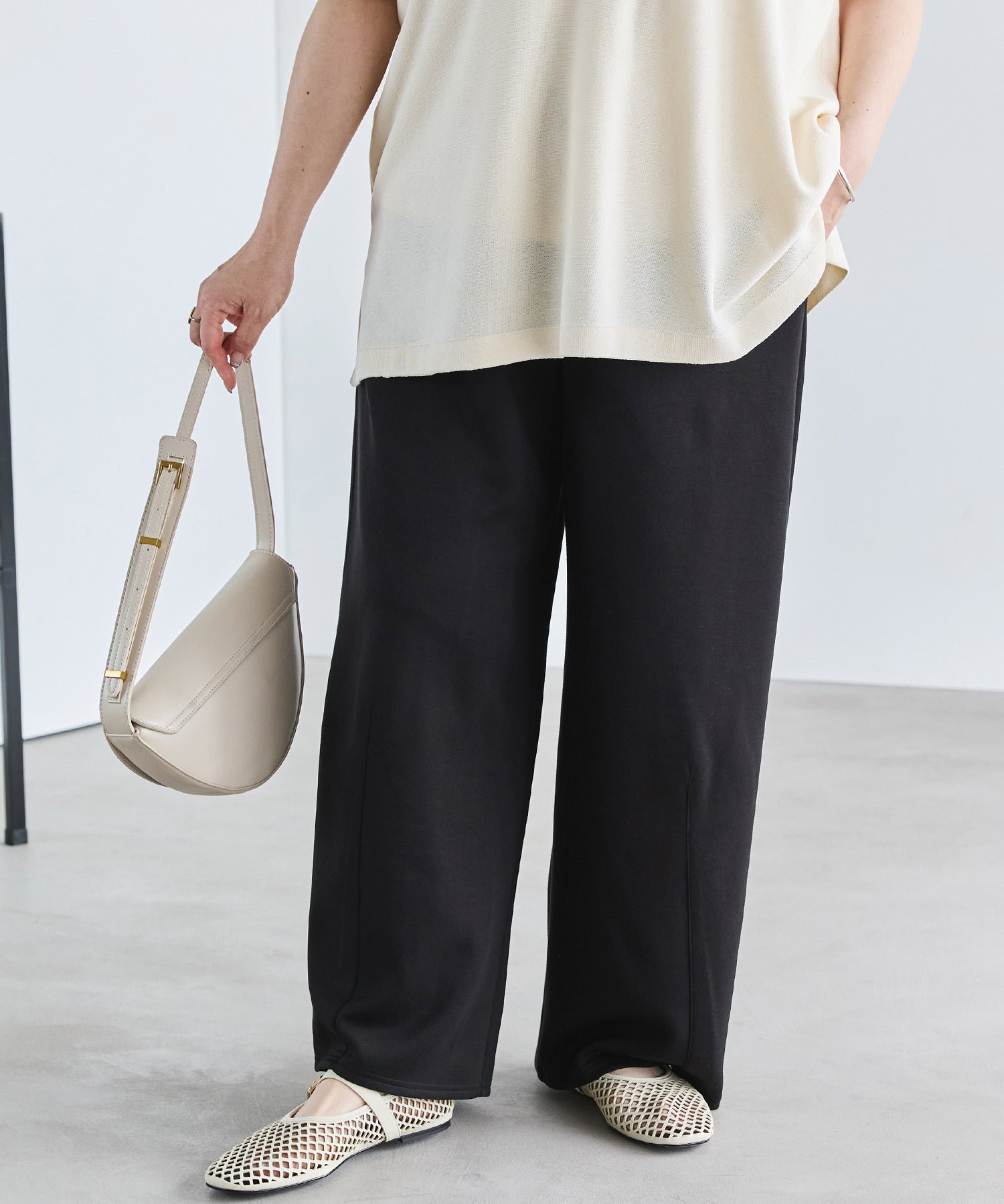 ブラック model:163cm 着用サイズ:3L