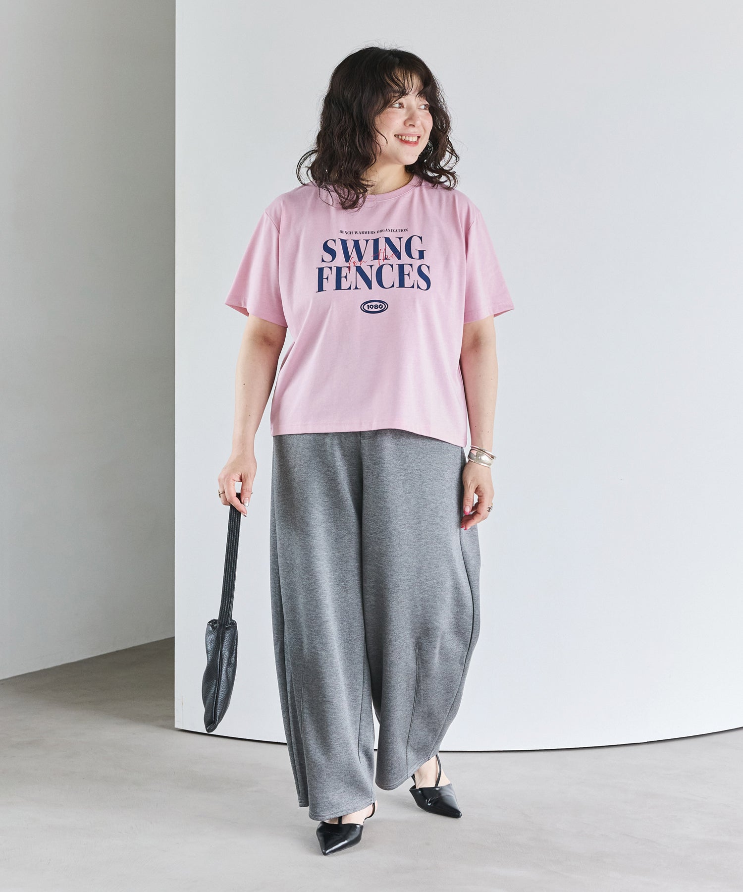 【洗える】カーブポンチパンツ