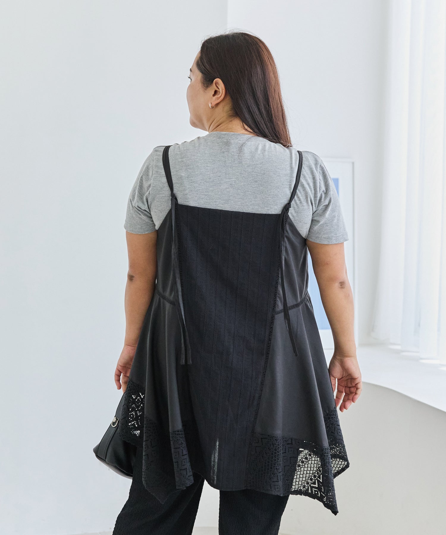 ブラック model:161cm 着用サイズ:3L