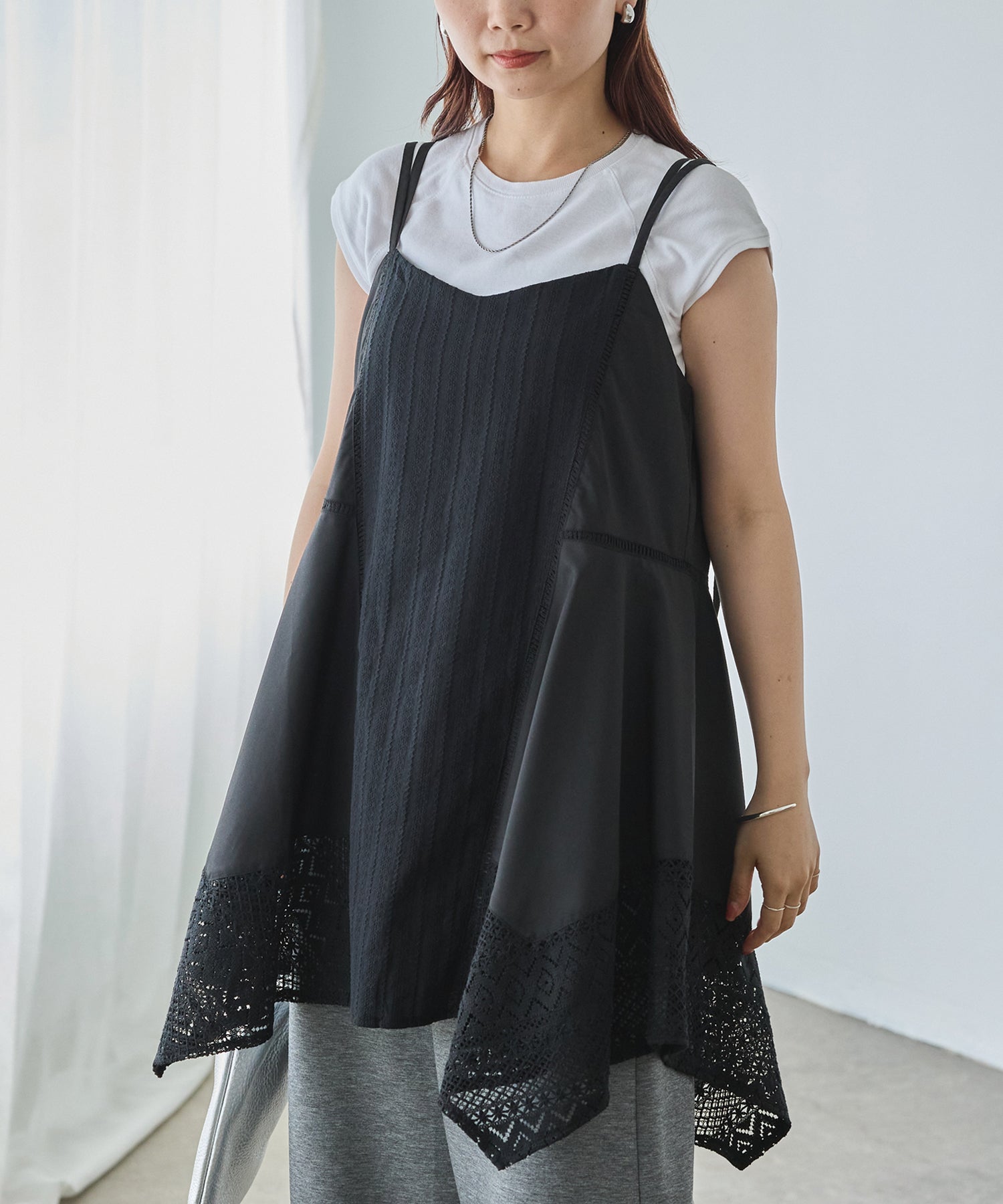 ブラック model:156cm 着用サイズ:M