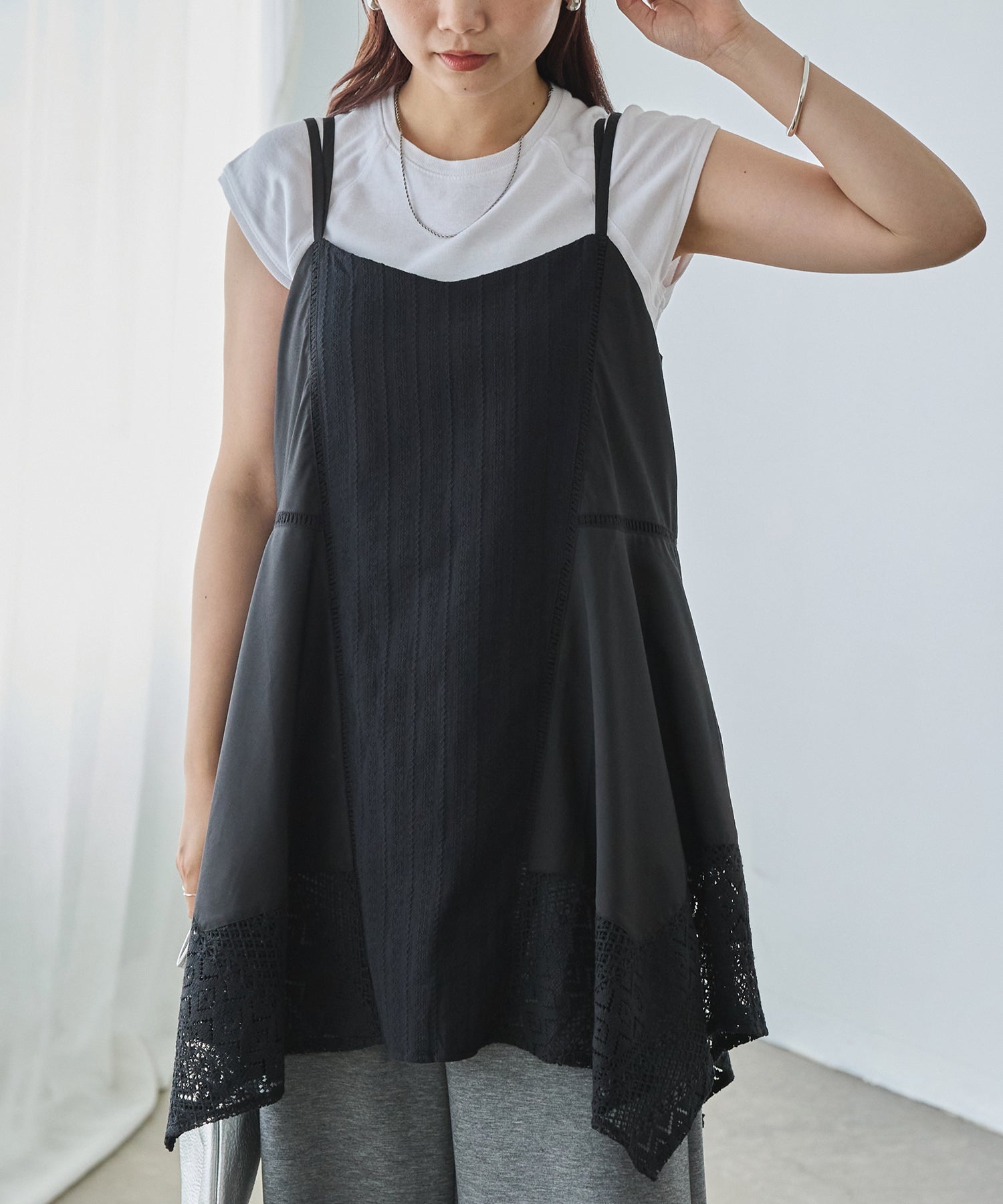 ブラック model:156cm 着用サイズ:M