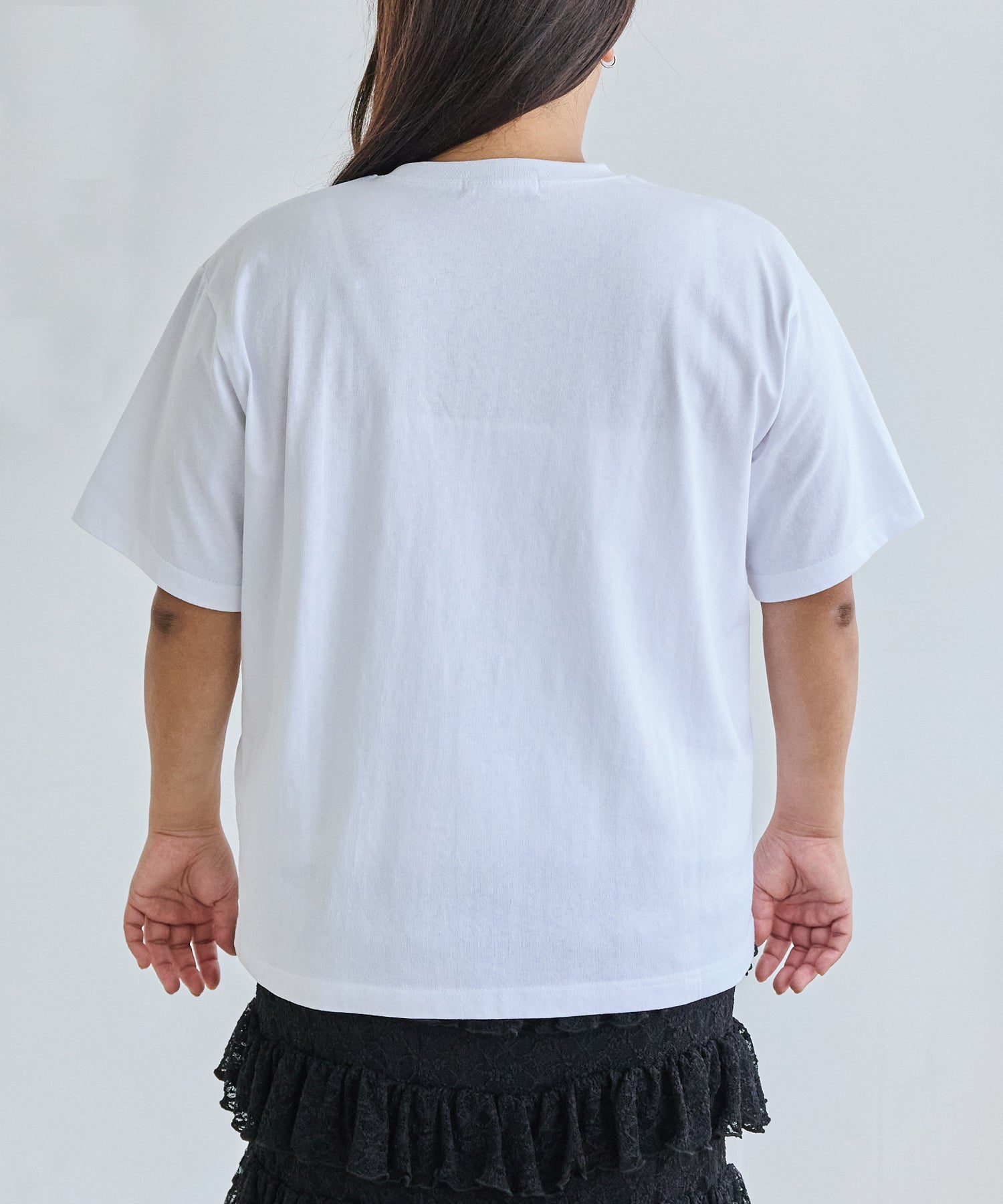 バック ホワイト model:161cm 着用サイズ:3L
