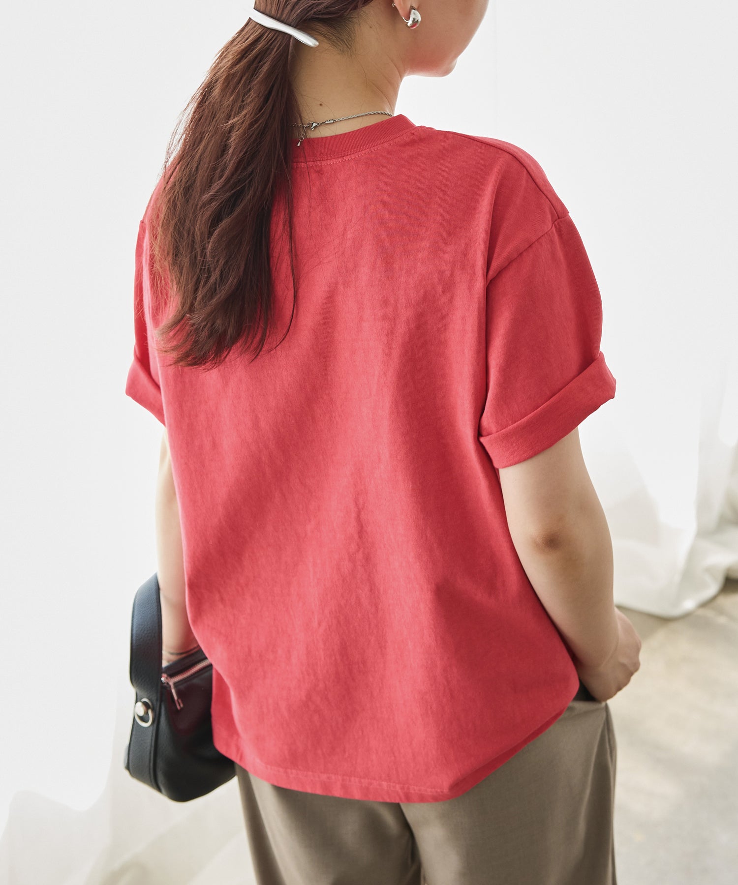 ミッキー/プリントTシャツ