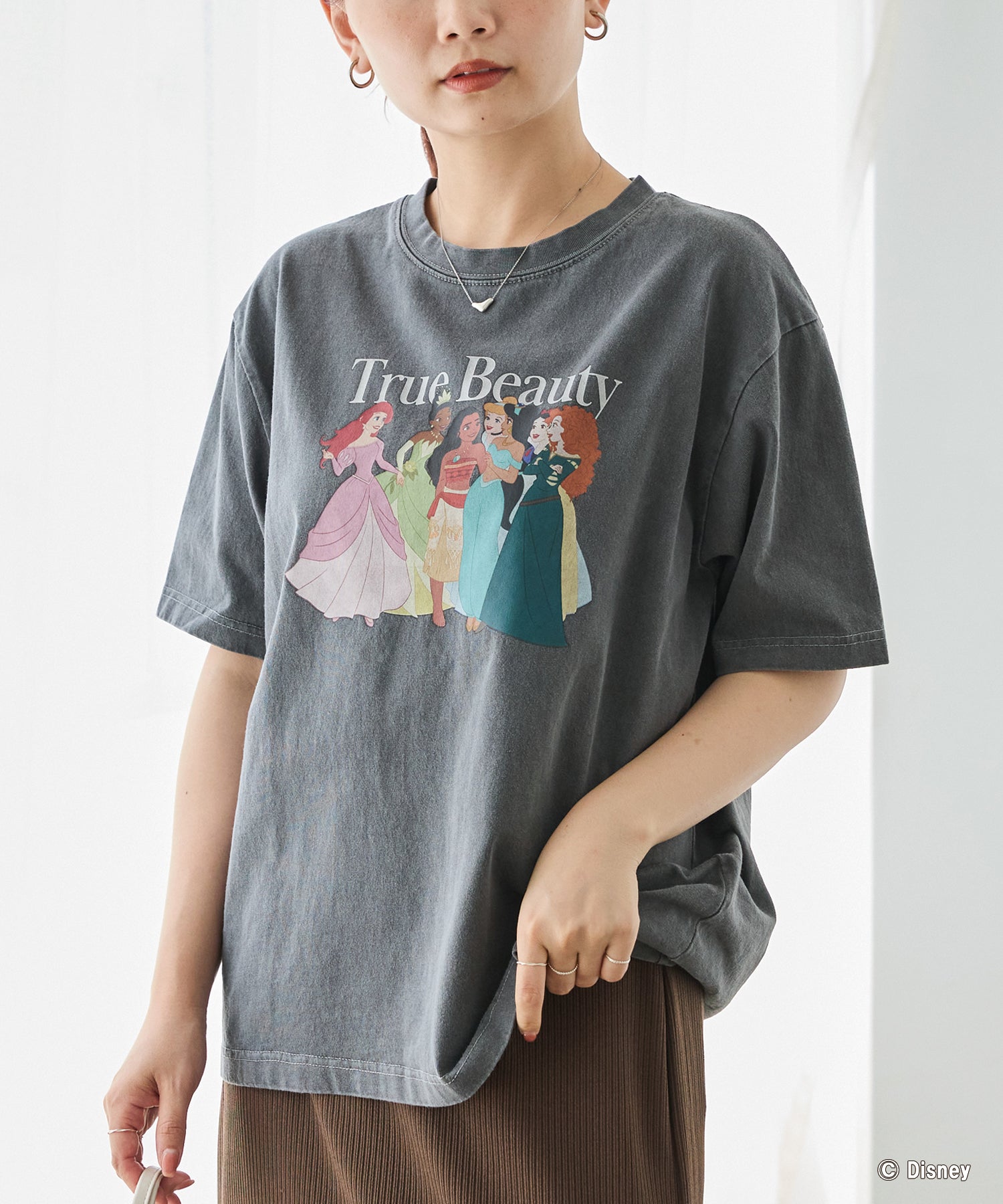 ディズニープリンセス/プリントTシャツ