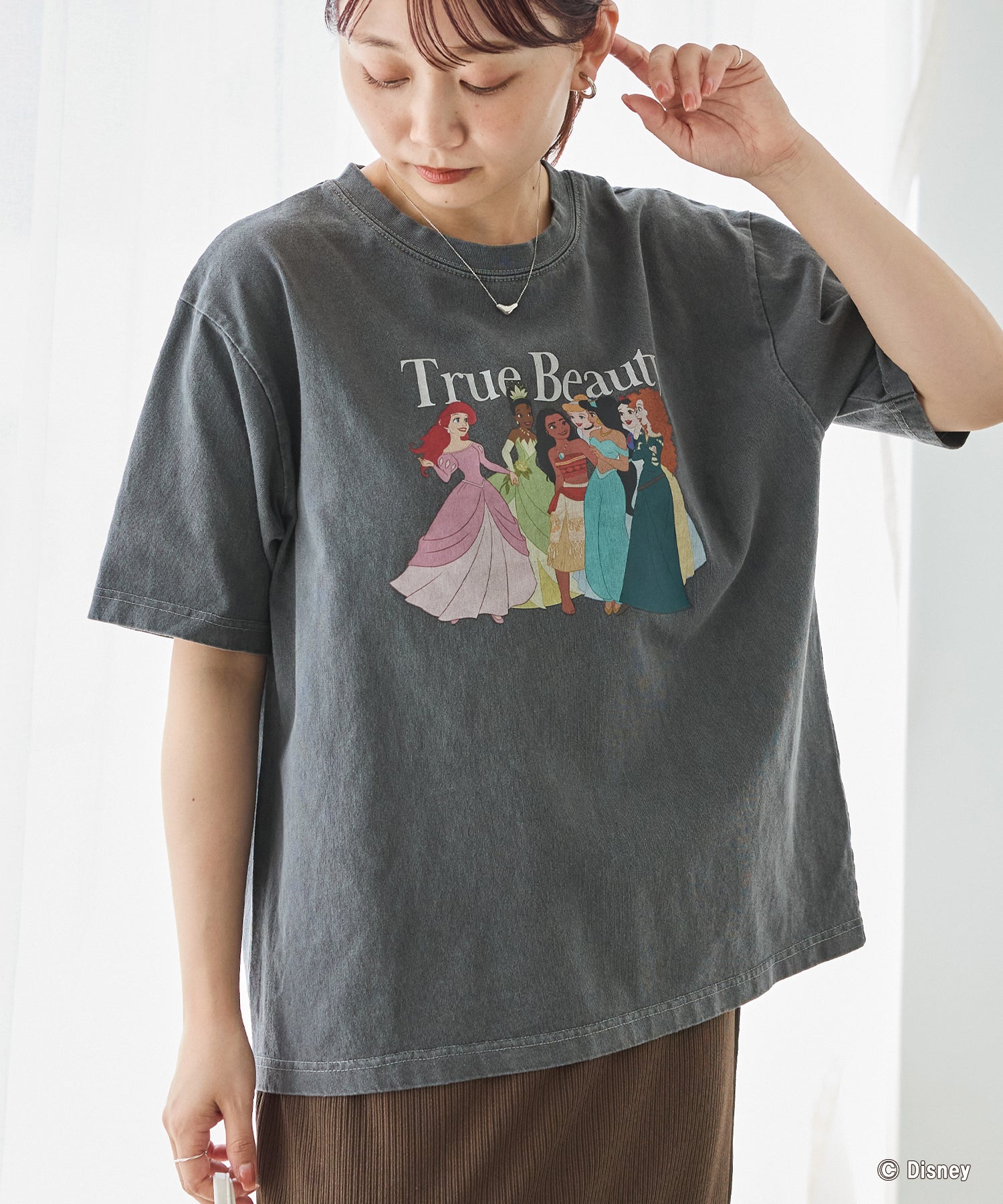 ディズニープリンセス/プリントTシャツ