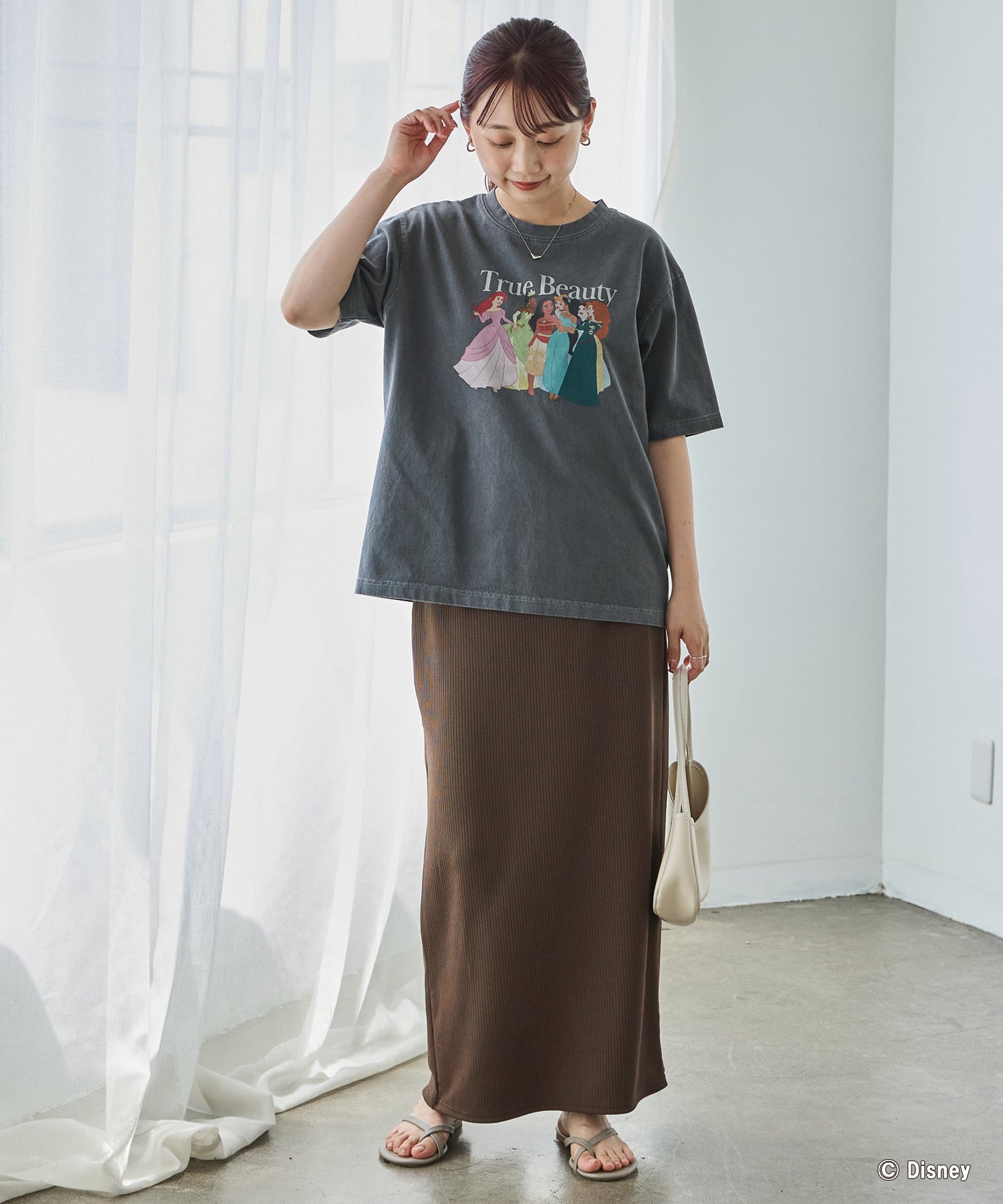 ディズニープリンセス/プリントTシャツ