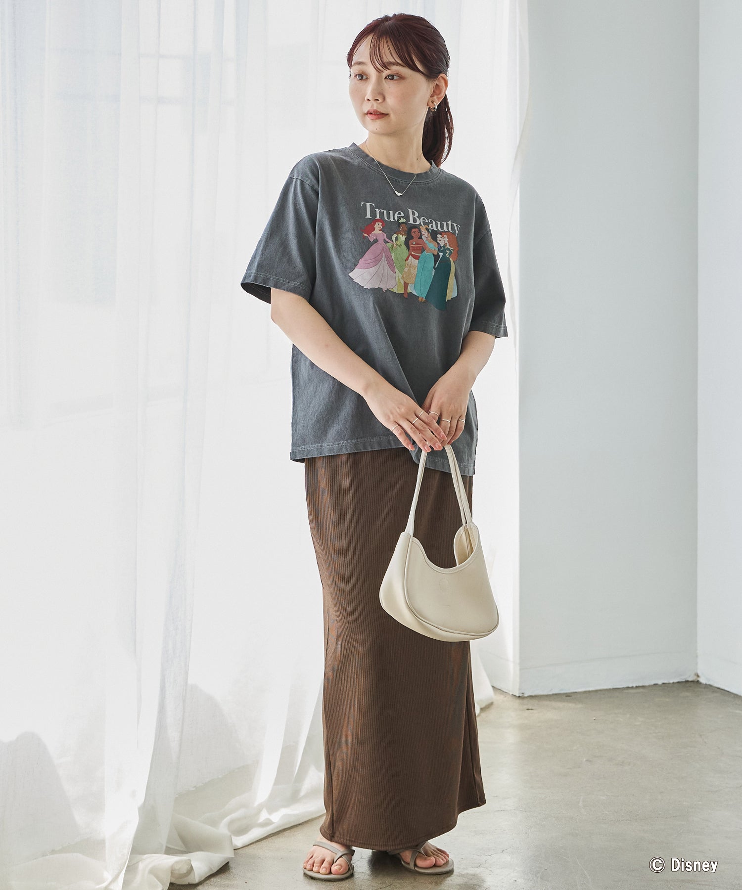 ディズニープリンセス/プリントTシャツ