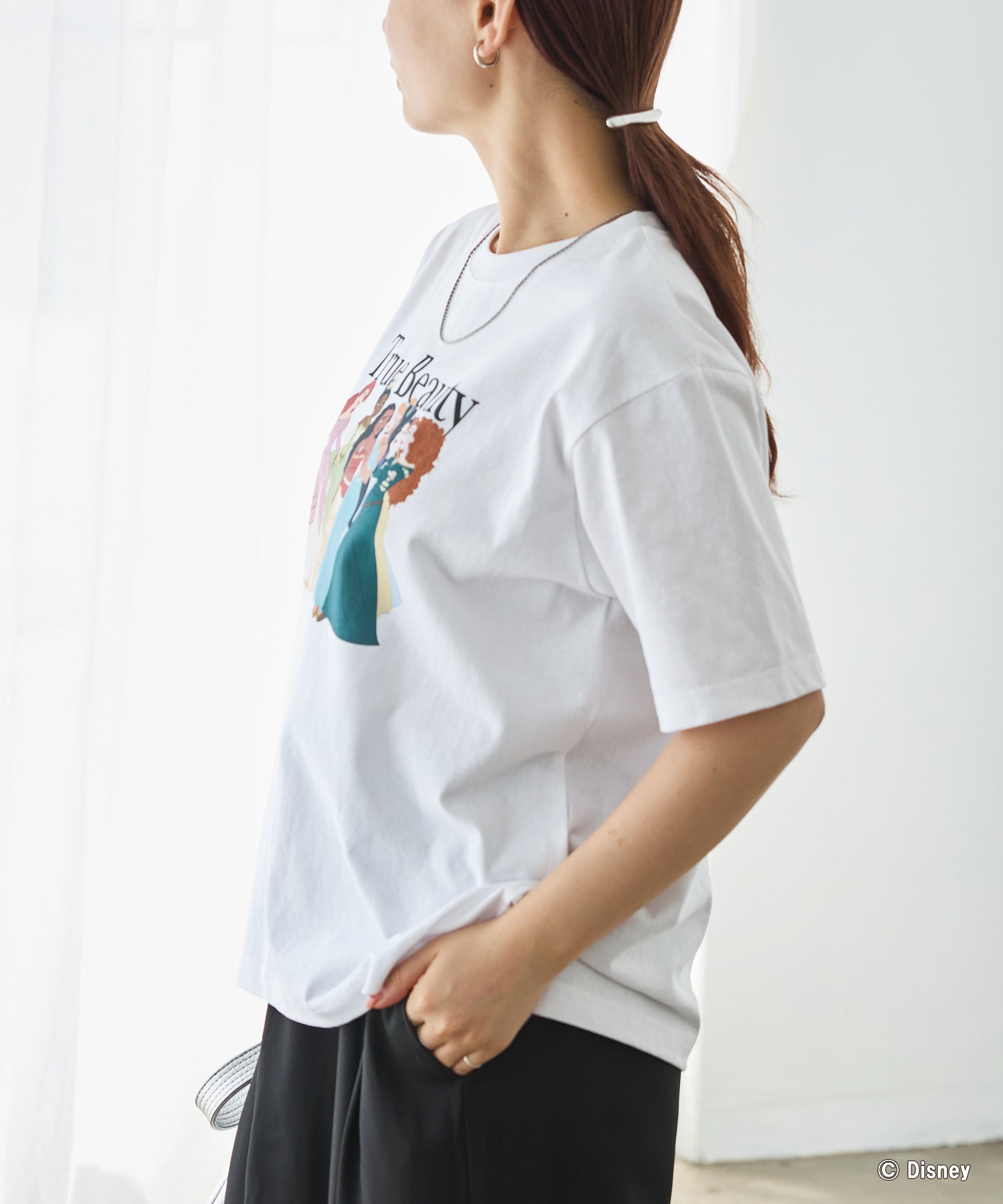 ディズニープリンセス/プリントTシャツ