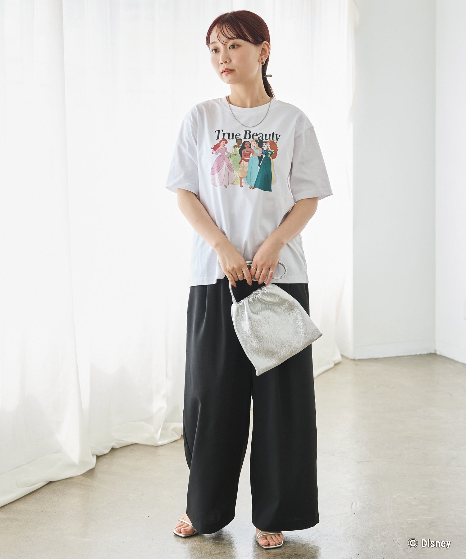 ディズニープリンセス/プリントTシャツ