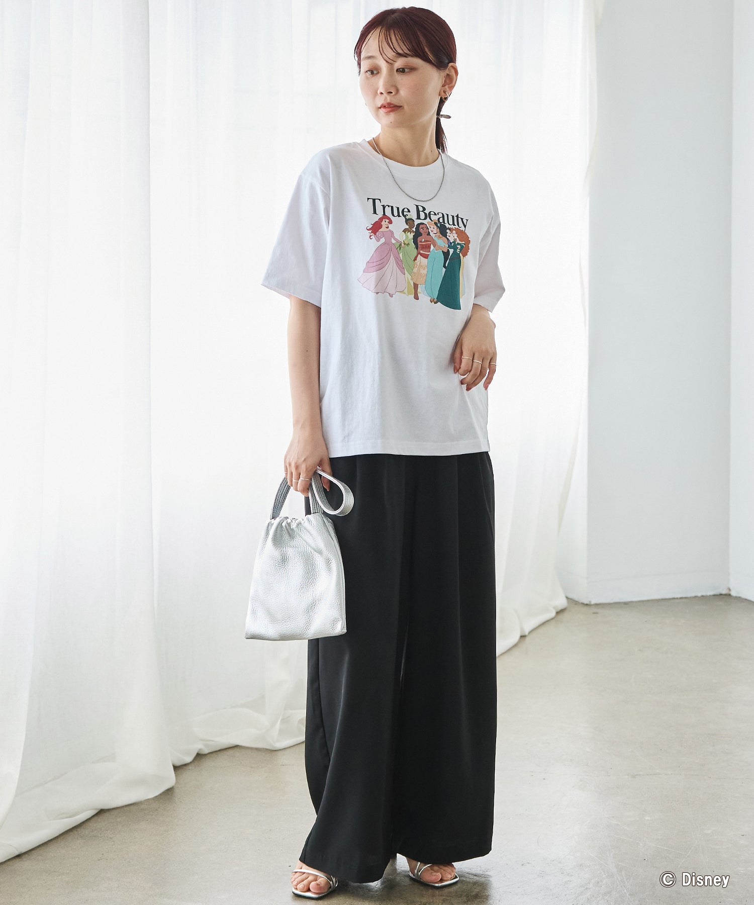 ディズニープリンセス/プリントTシャツ