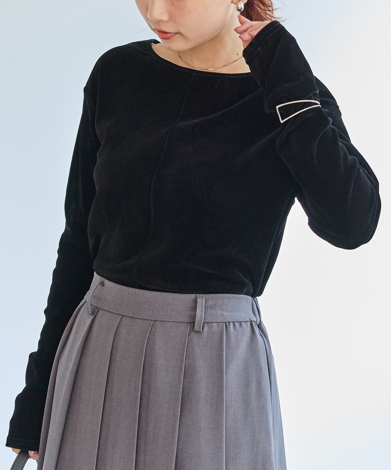 ブラック model:156cm 着用サイズ:M