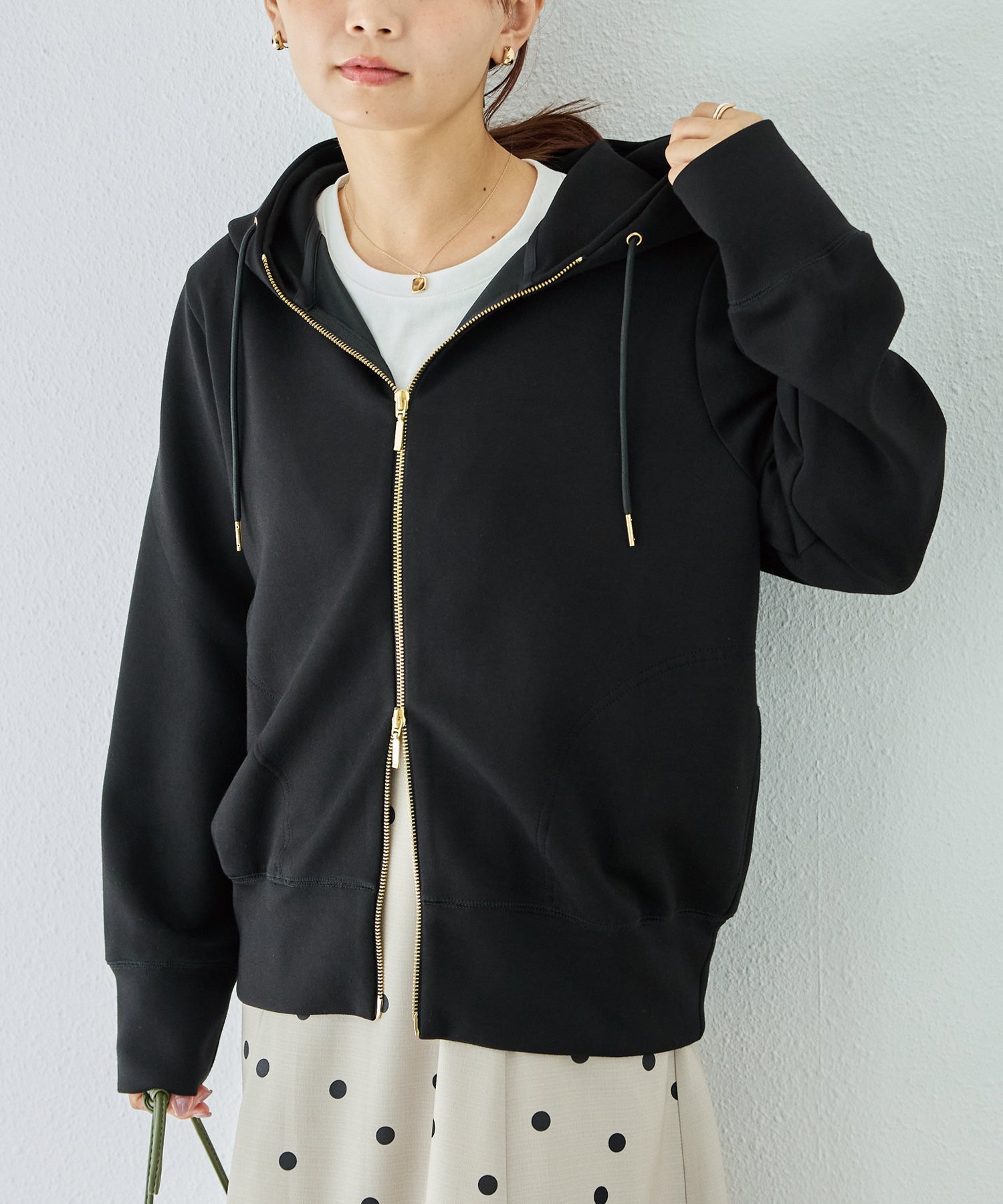 ブラック model:156cm 着用サイズ:M