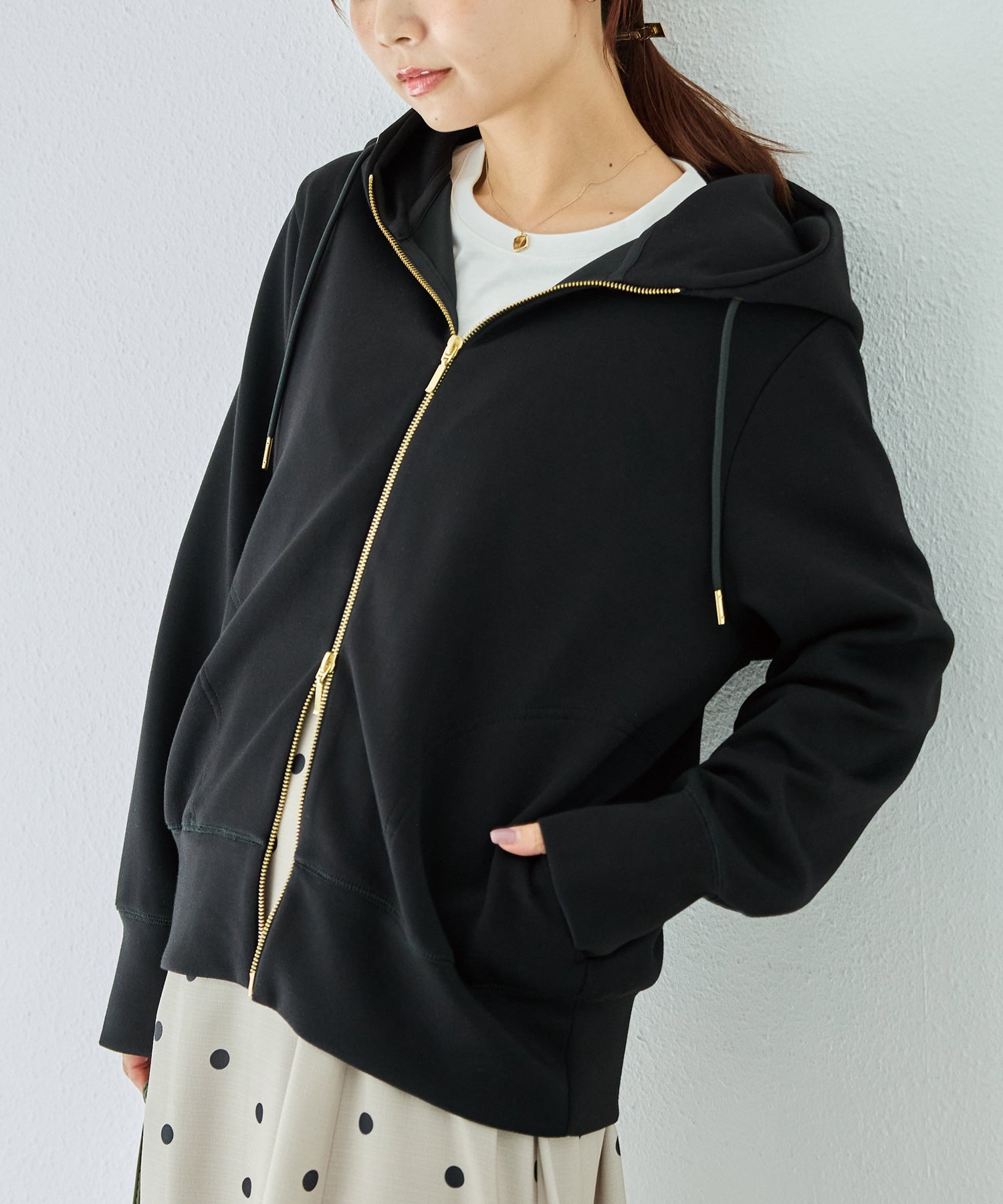 ブラック model:156cm 着用サイズ:M