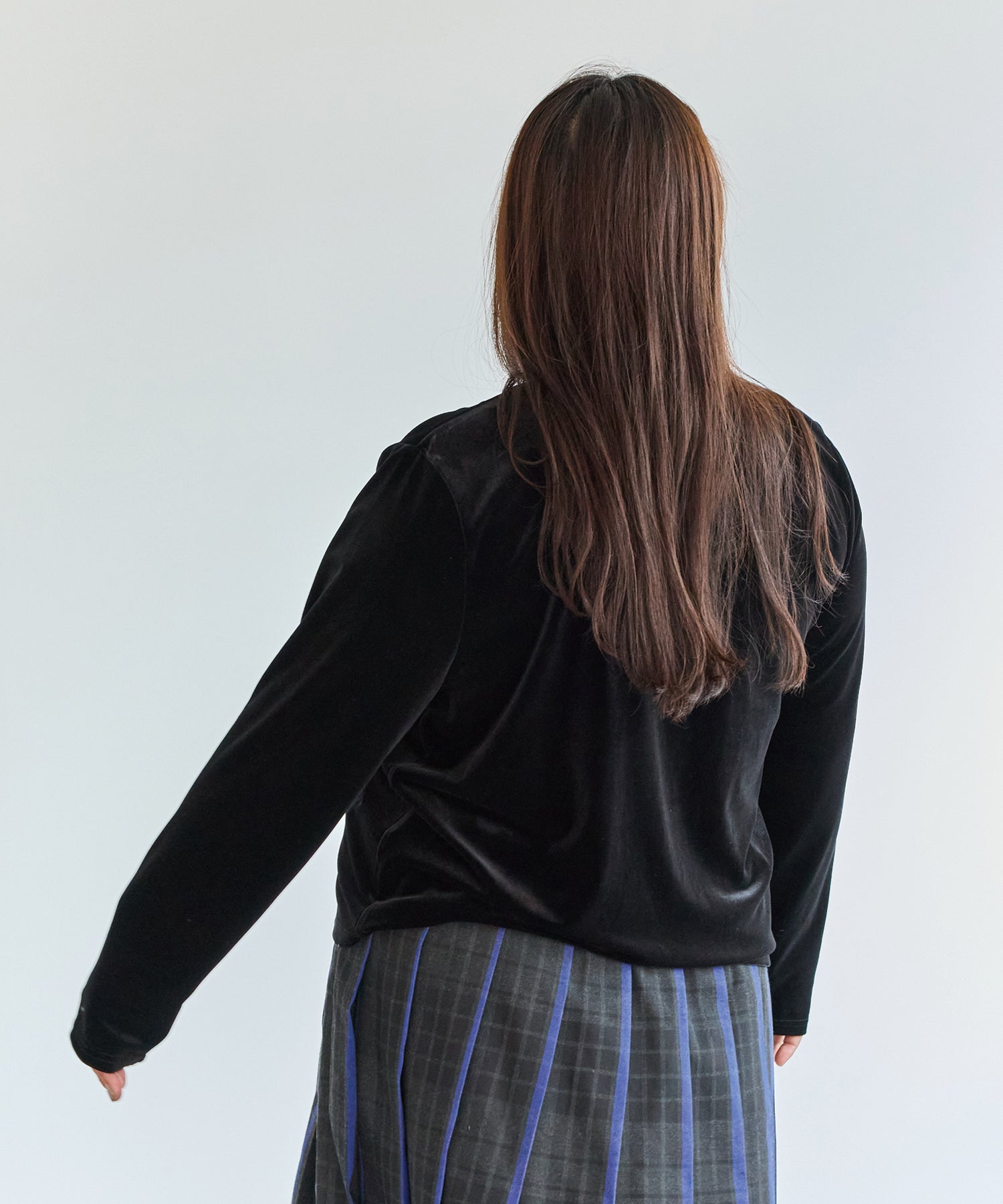 ブラック model:161cm 着用サイズ:3L