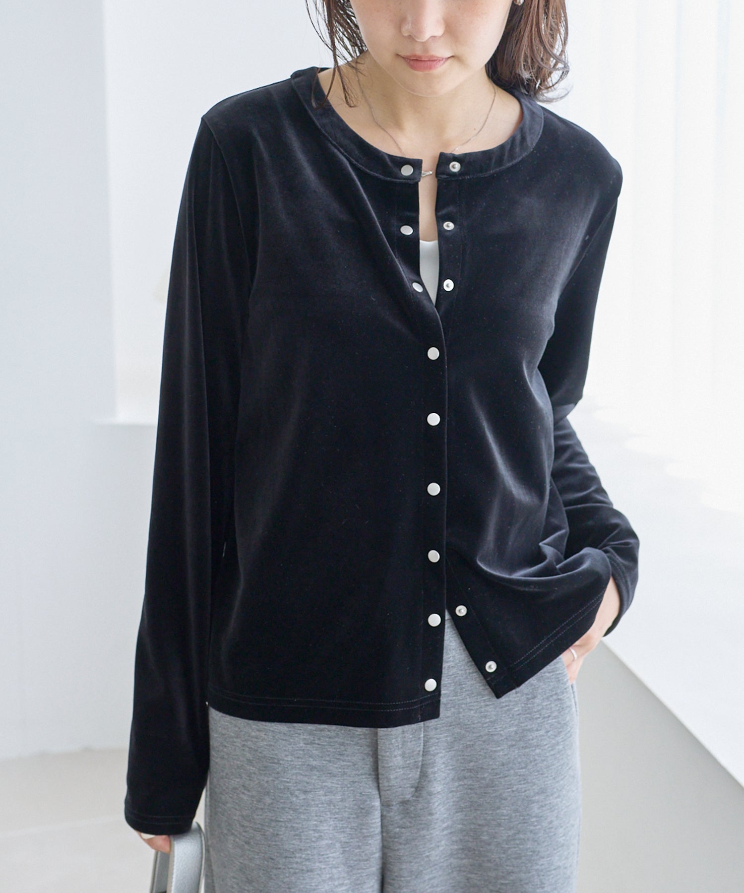 ブラック model:160cm 着用サイズ:M