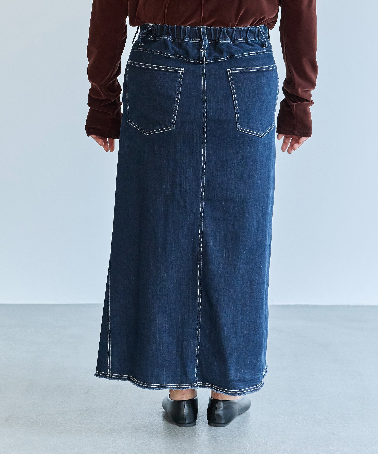 バック ネイビー model:161cm 着用サイズ:3L