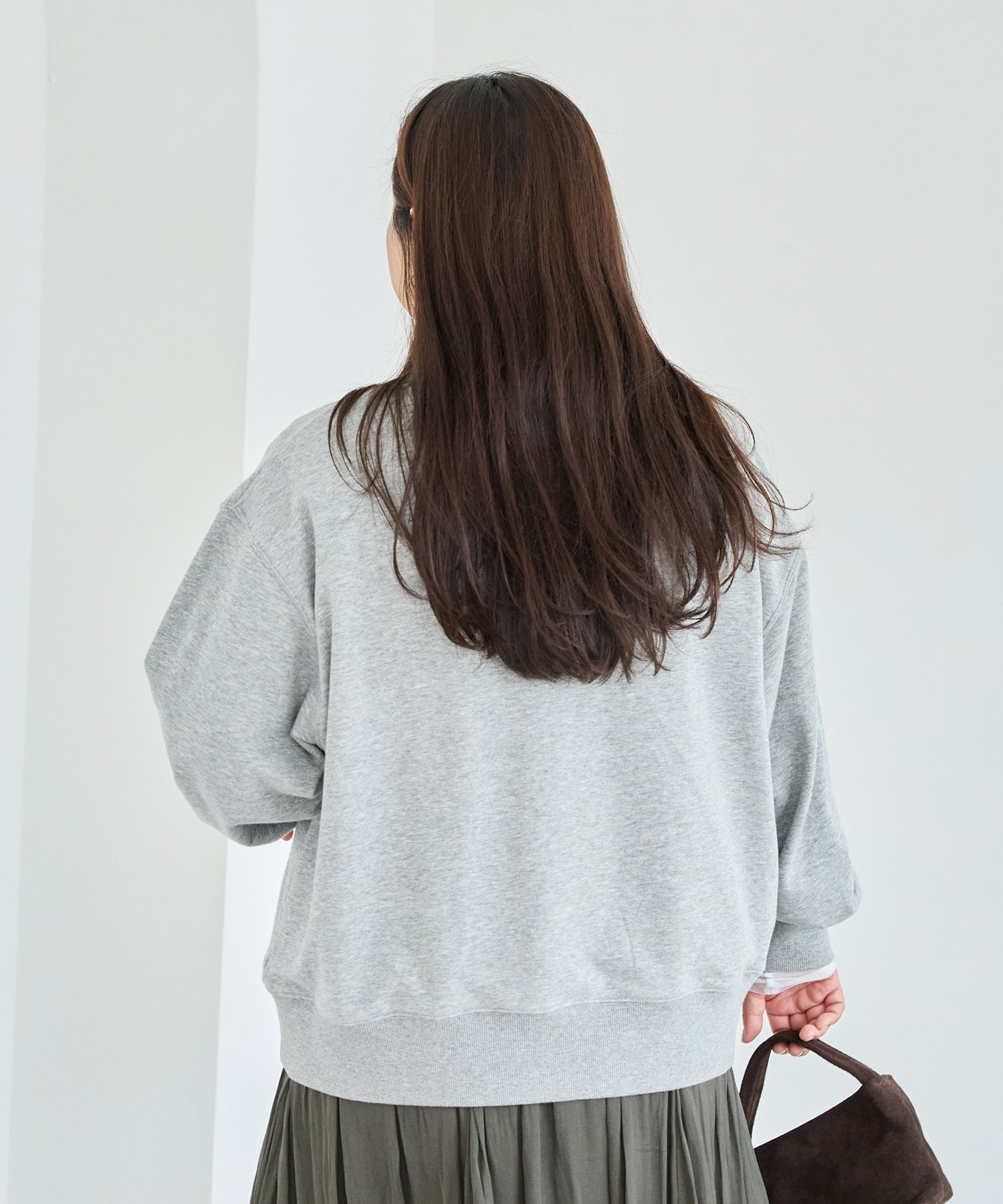 グレー model:161cm 着用サイズ:3L