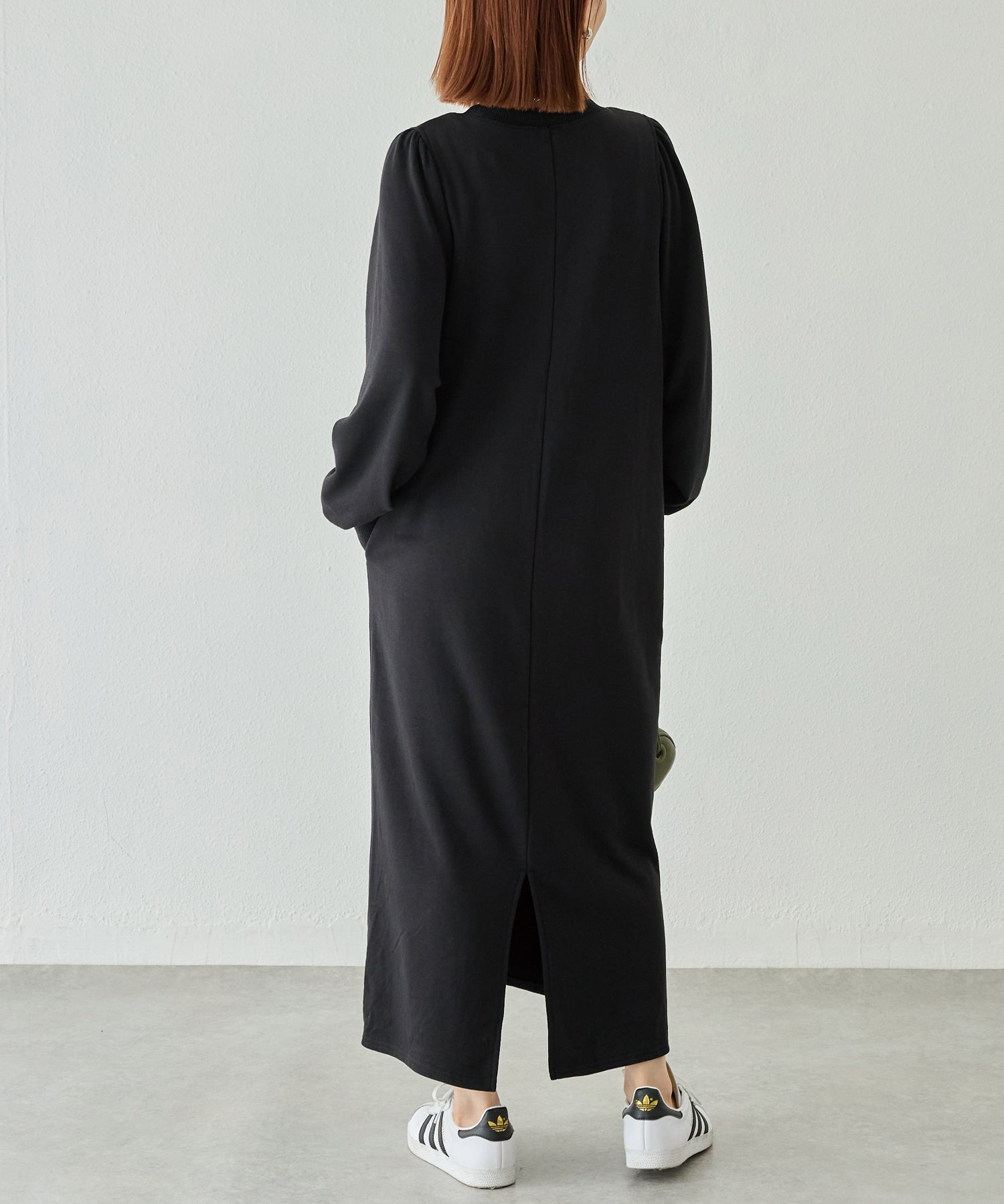 【好機能シリーズ】吸湿発熱/静電気防止/発熱裏毛ワンピース