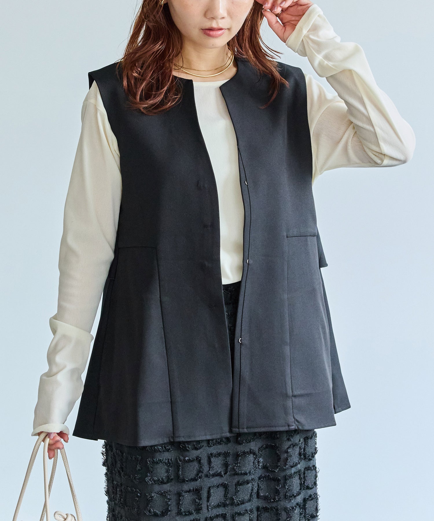 ブラック model:156cm 着用サイズ:M