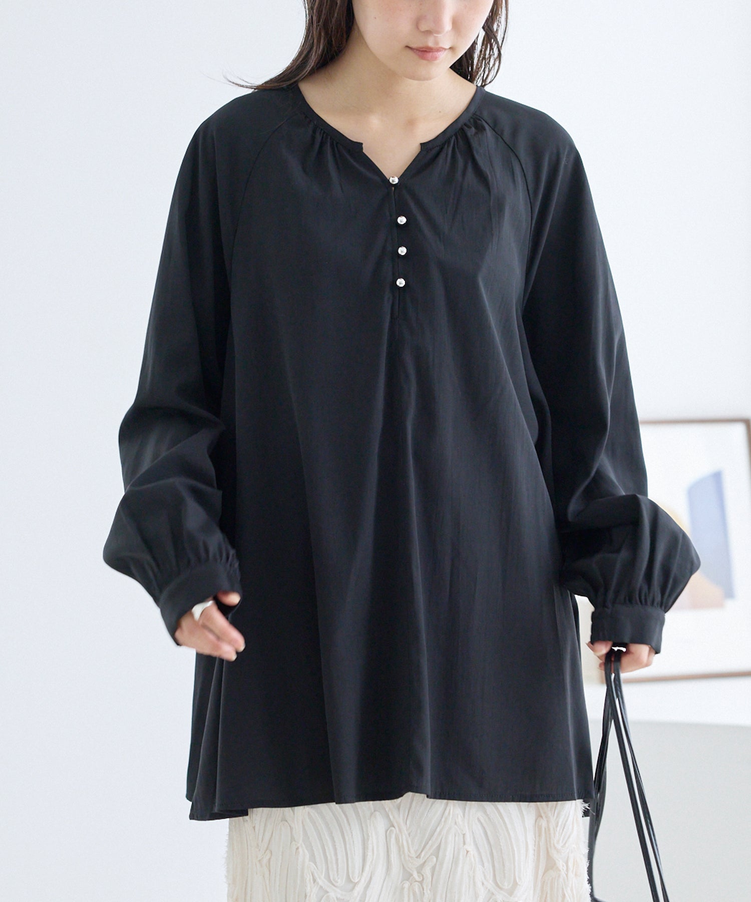 ブラック model:160cm 着用サイズ:M