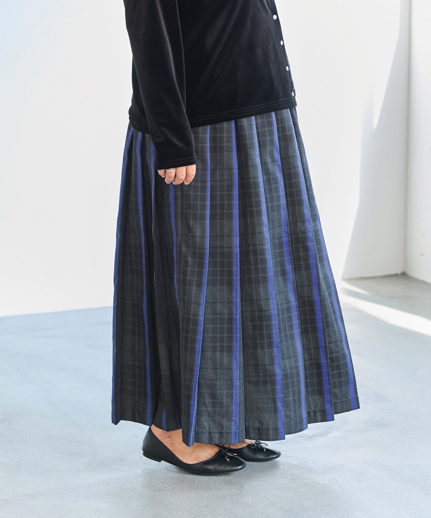 チャコールグレー model:161cm 着用サイズ:3L