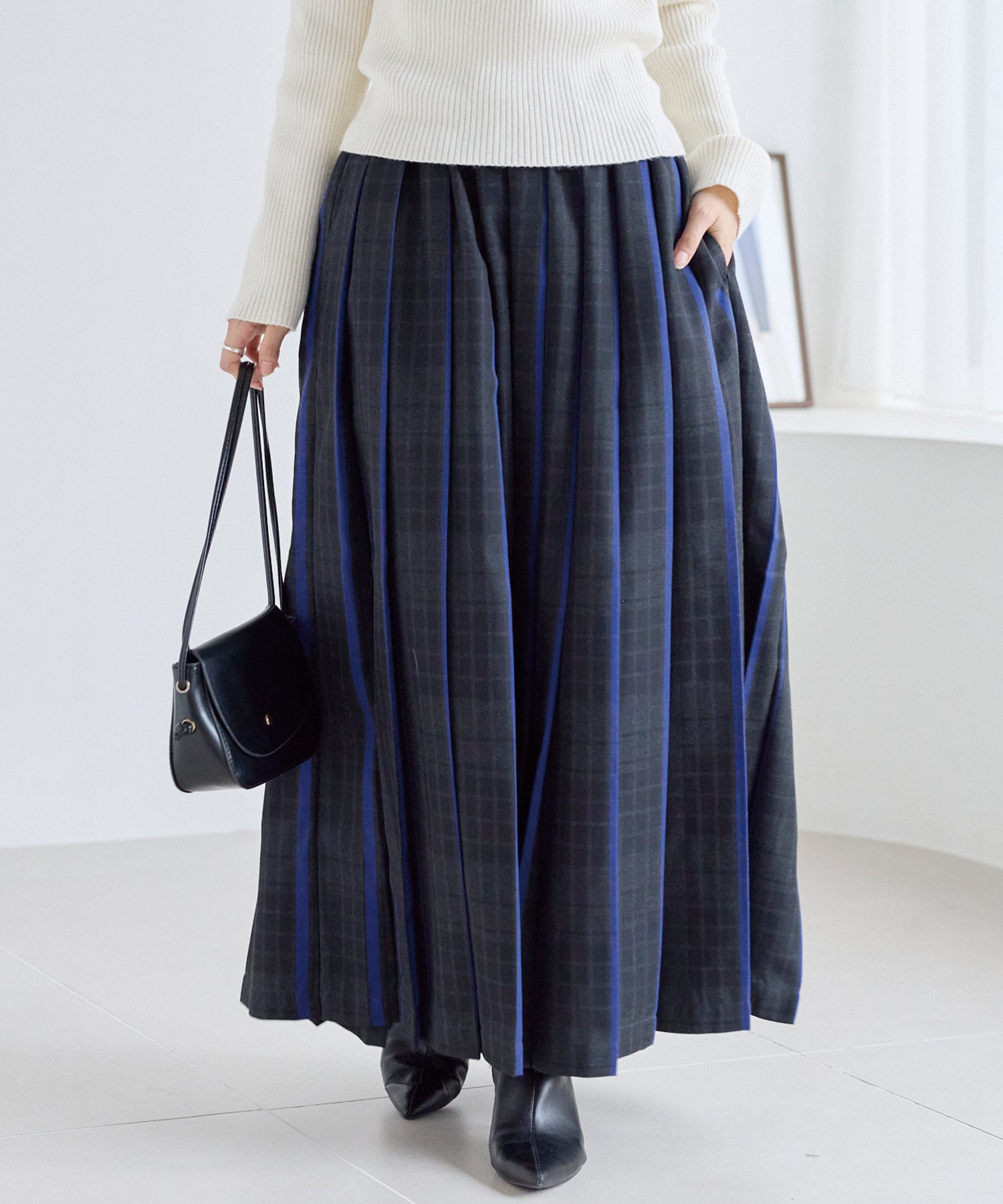 チャコールグレー model:160cm 着用サイズ:M