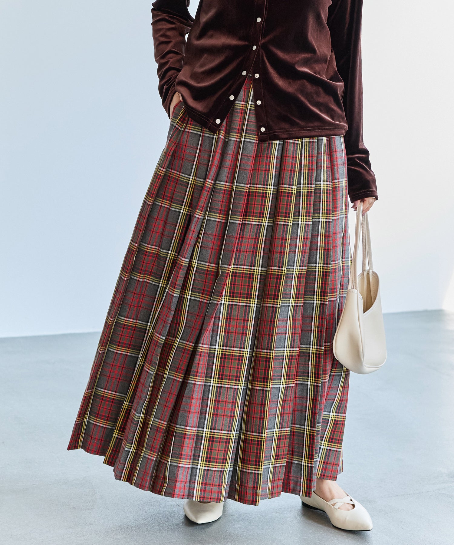 グレー model:156cm 着用サイズ:M