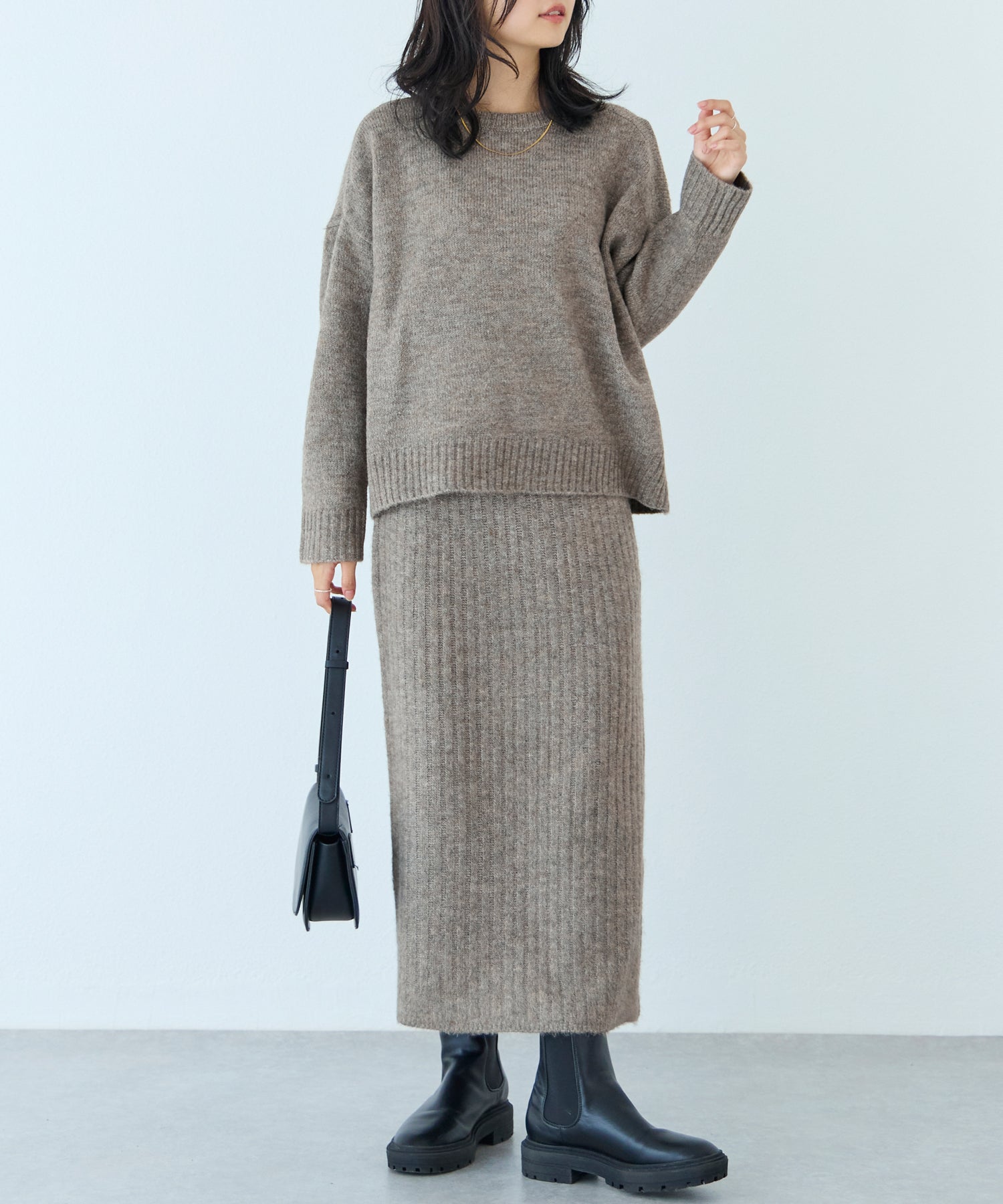 モカ model:160cm 着用サイズ:F