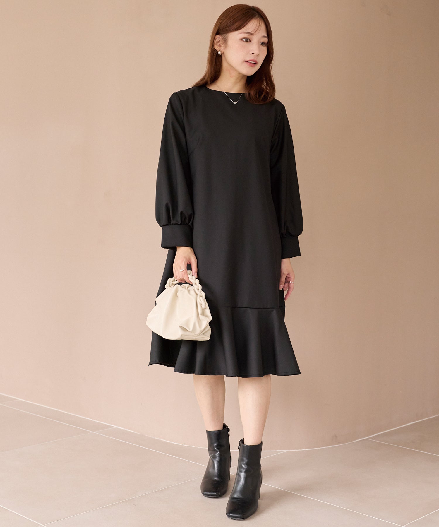 ブラック model:156cm 着用サイズ:M