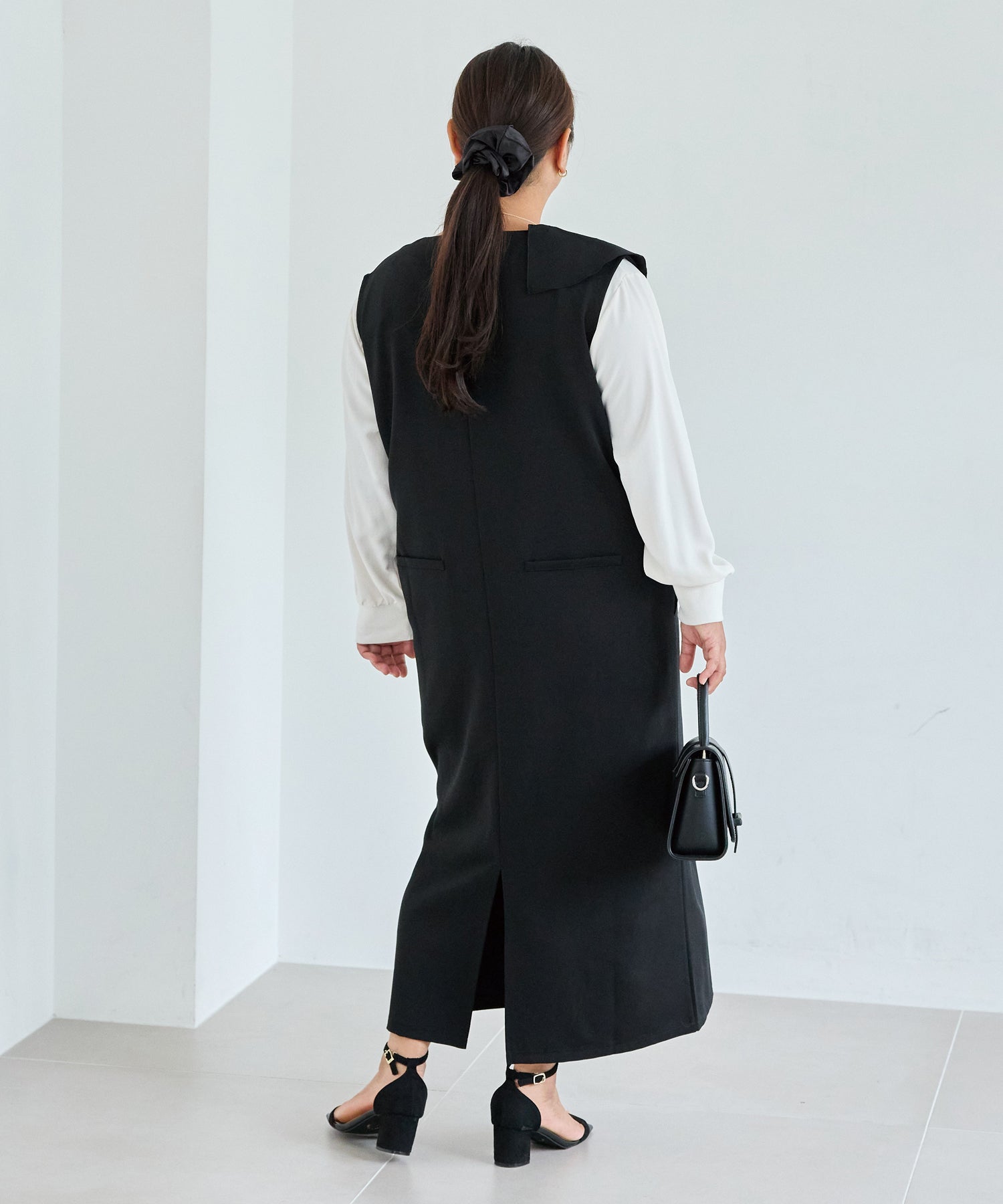 ブラック model:161cm 着用サイズ:3L