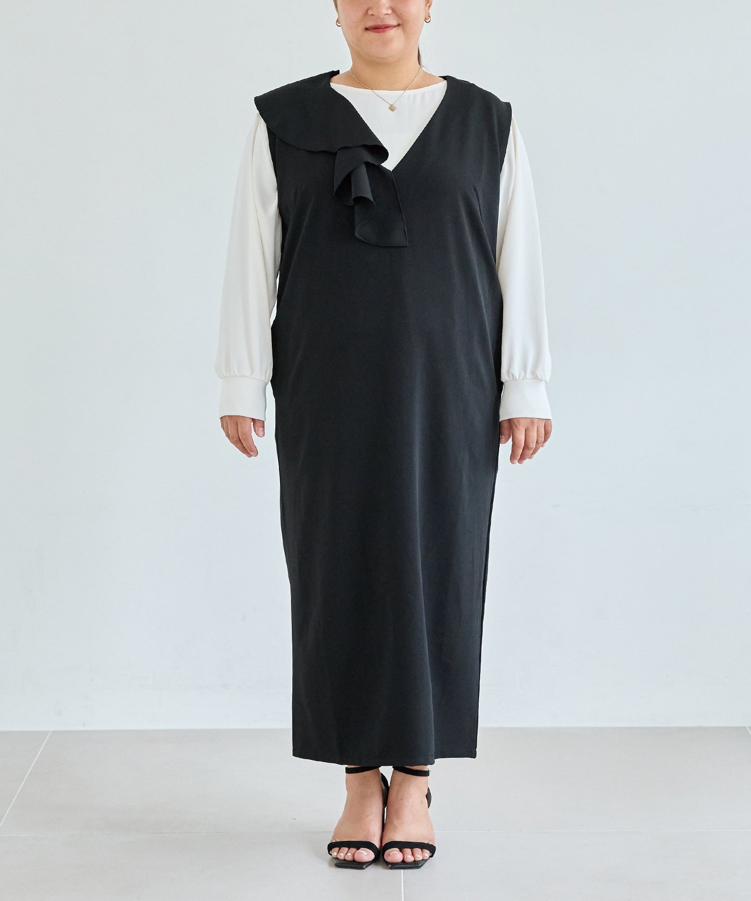 フロント model:161cm 着用サイズ:3L