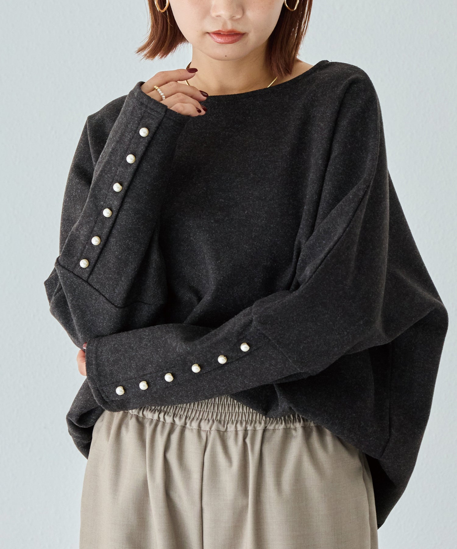 ブラック model:156cm 着用サイズ:M
