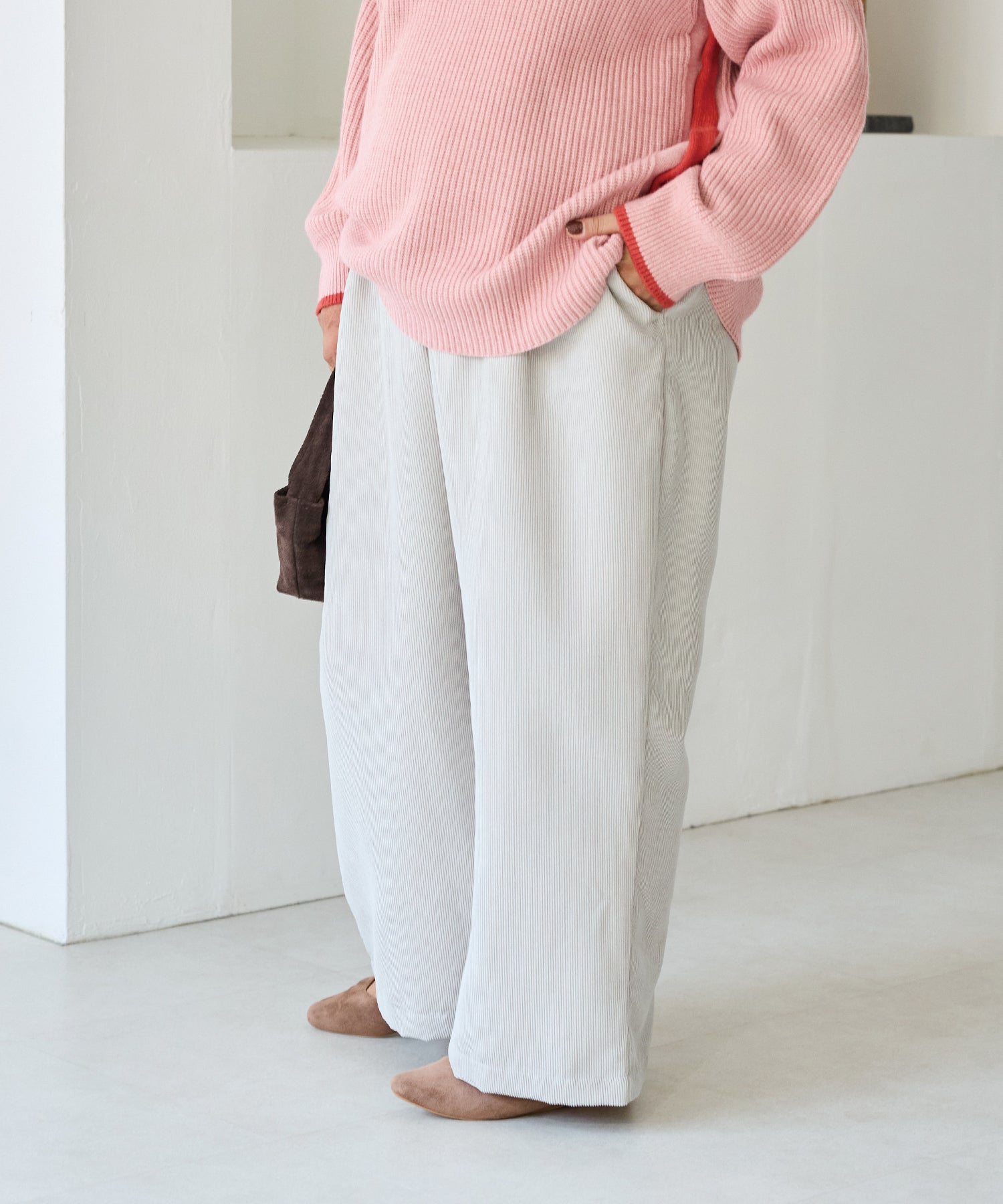 グレー model:161cm 着用サイズ:3L